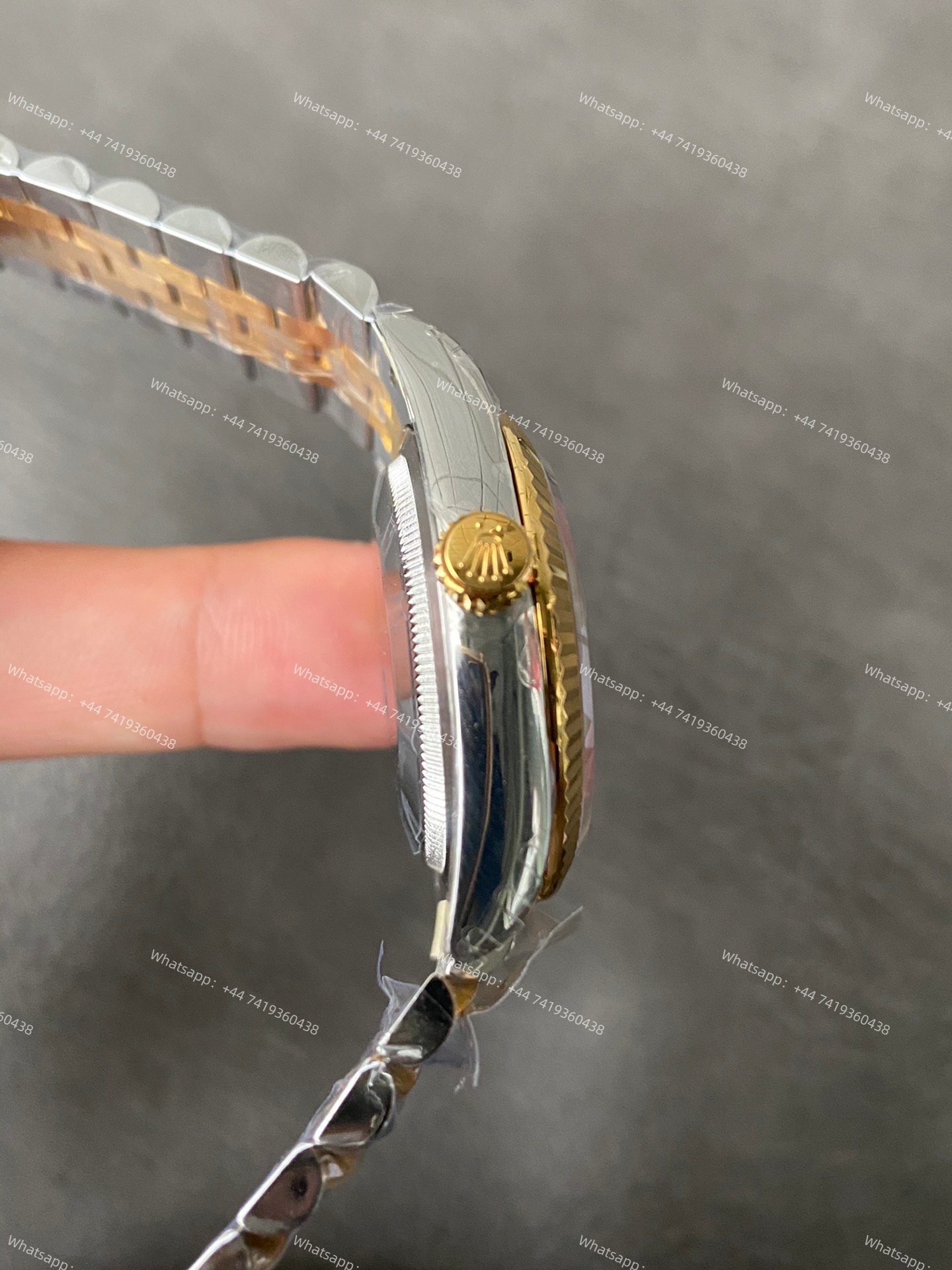 Rolex Datejust M126233-0039 1:1 Replica Water Ripple Gold Dial Jubilee 36MM 3235 Movement Super Clone Watch