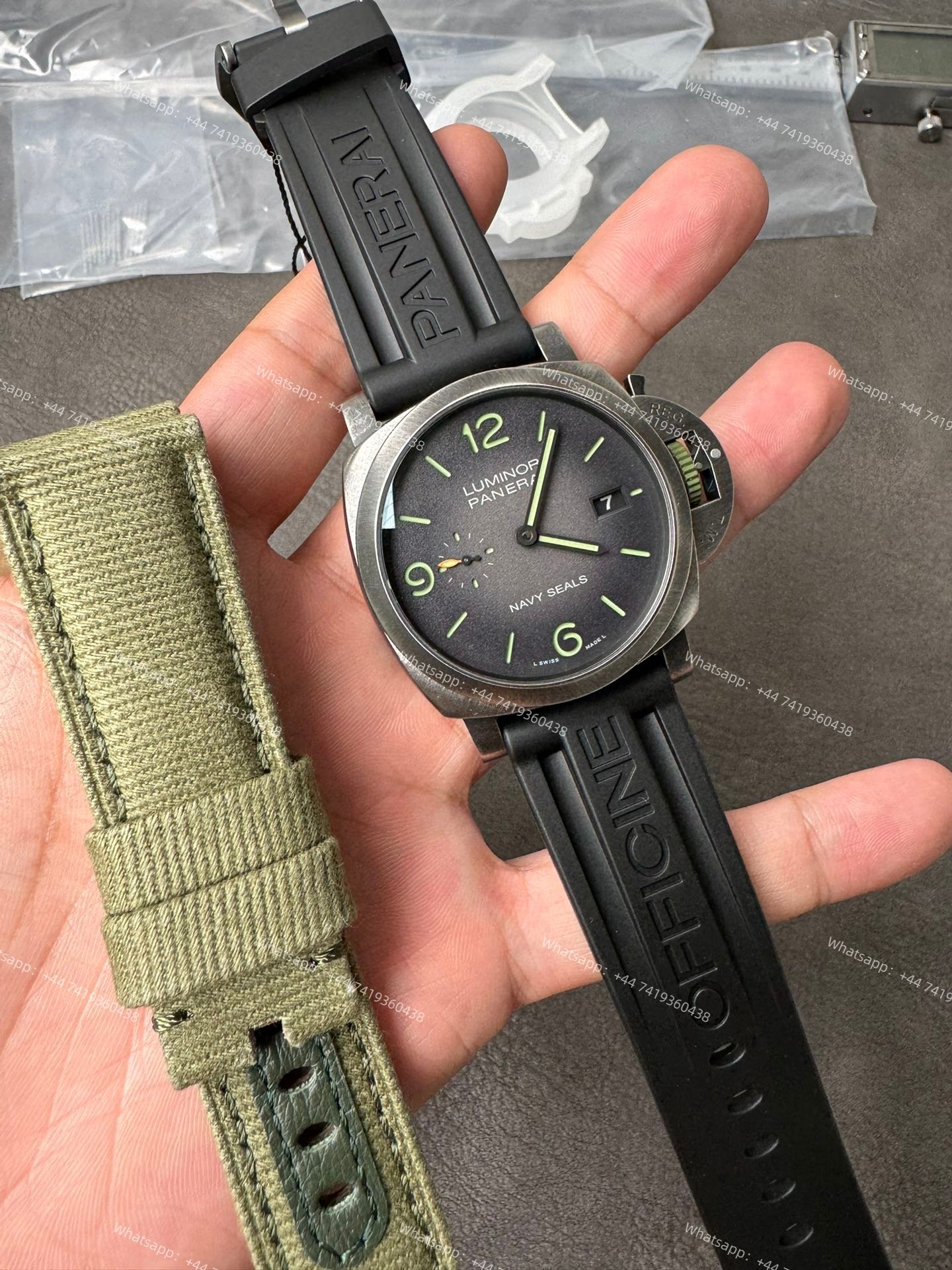 Panerai PAM01412 Super Clone Luminor Navy Seals 44mm