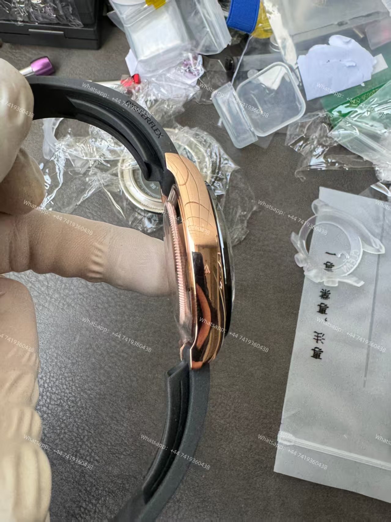 Rolex Daytona Super Clone M116515LN-0015 Rose Gold Chocolate Dial 4130 Movement