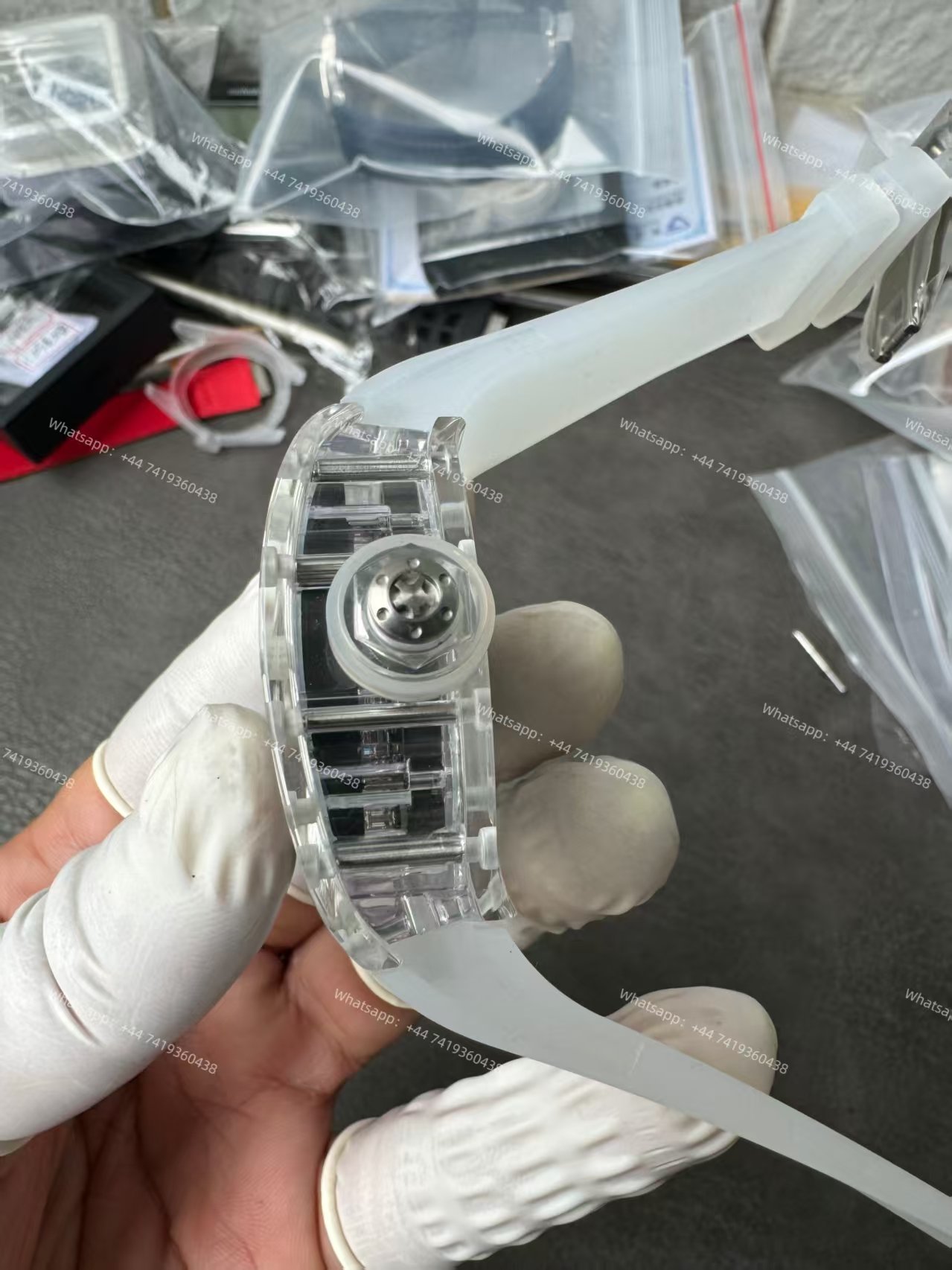 Super Clone Richard Mille RM 27-03 Raging Bull Sapphire Crystal Skeleton Tourbillon 1:1 Replica Watch