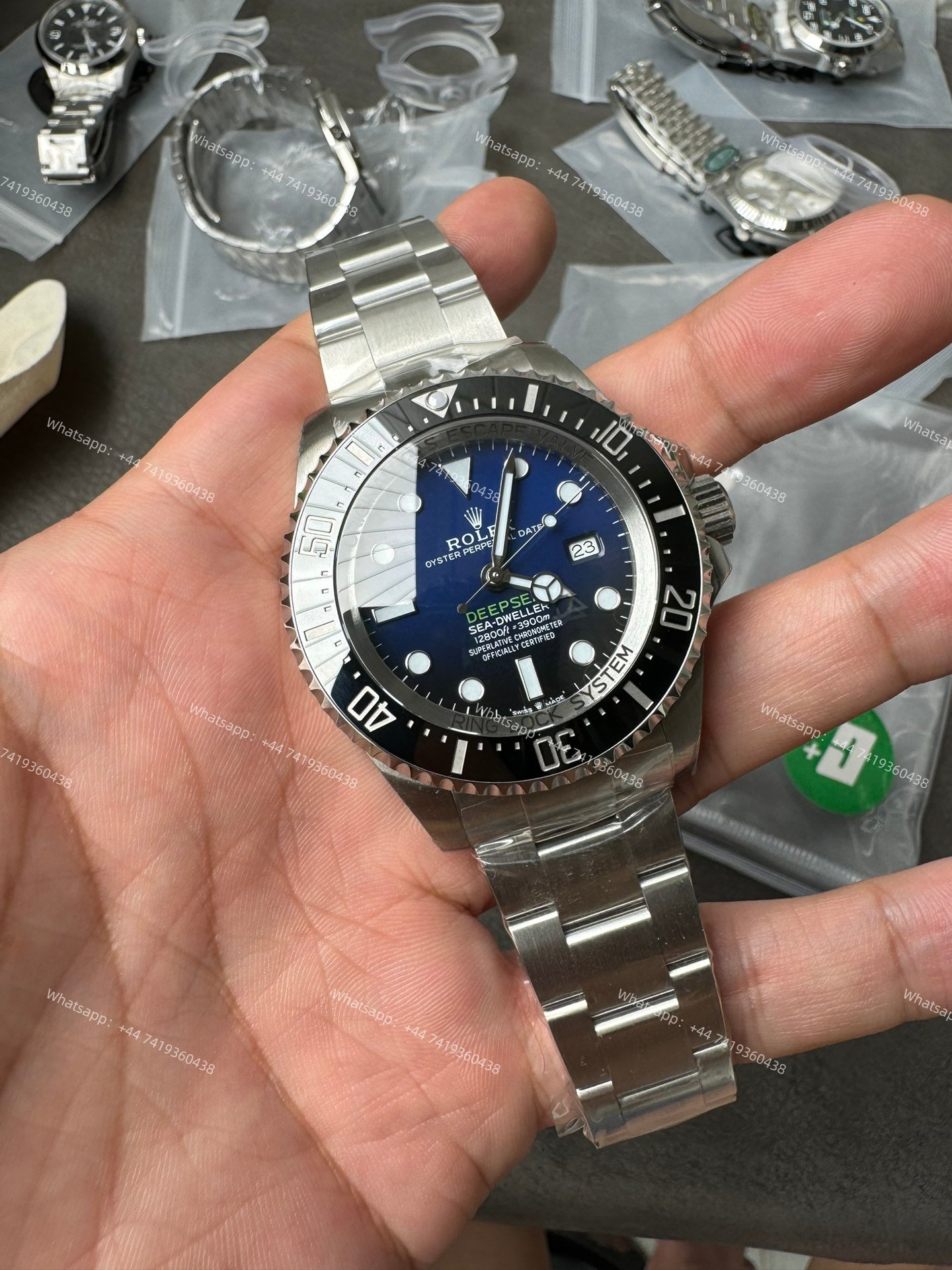 Rolex Deepsea Sea-Dweller M126660-0002 1:1 Replica D-Blue Dial 44MM 3235 Movement Super Clone Watch