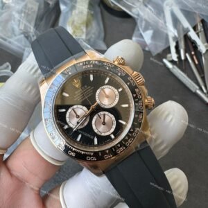 Rolex Super Clone Daytona M126515LN-0002 Everose Gold Black Dial 4131 Movement Rolex Super Clone Daytona M126515LN-0002 Everose Gold Black Dial 4131 Movement