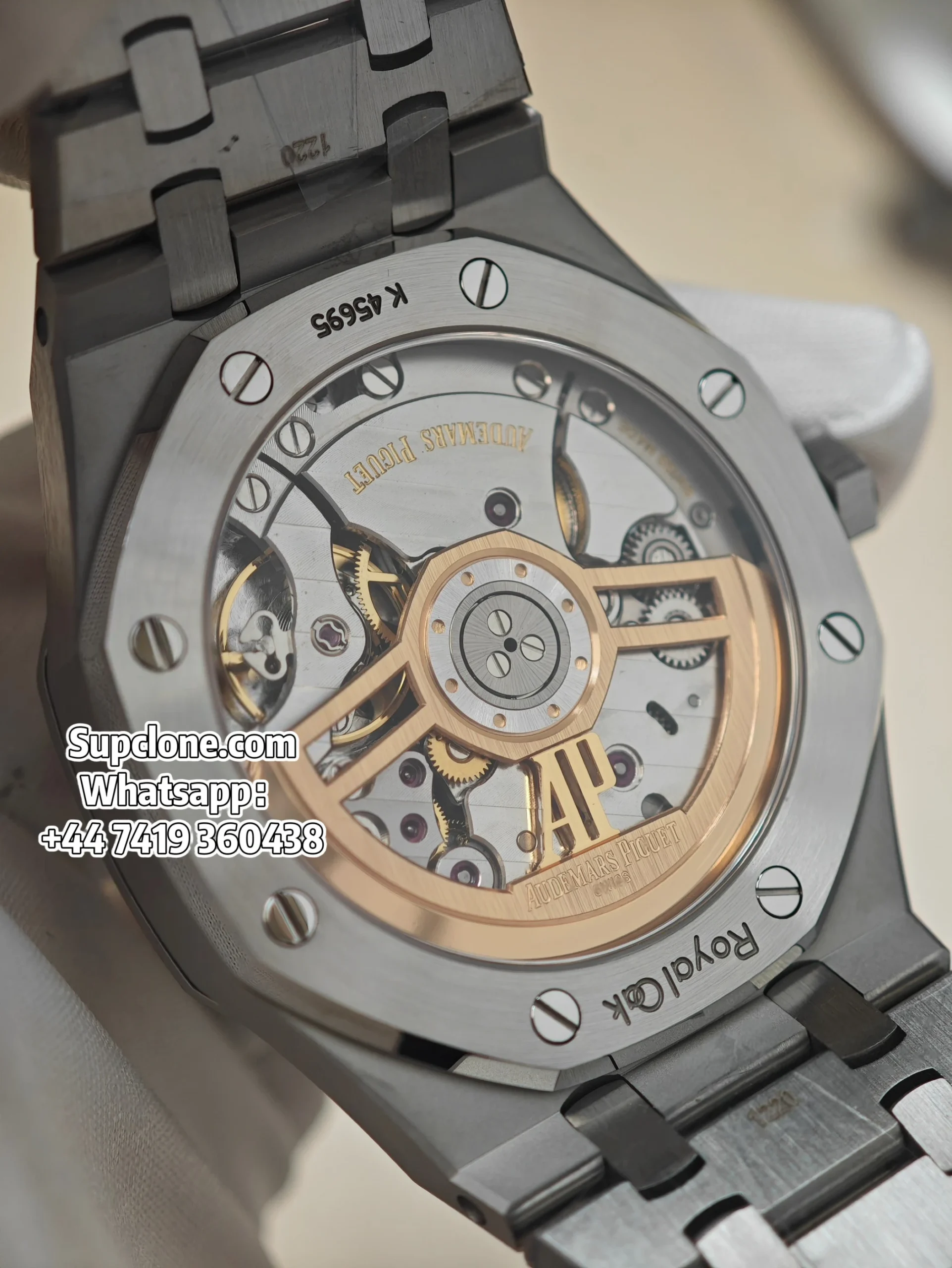 Audemars Piguet Super Clone Royal Oak 15500 Black Dial 41MM