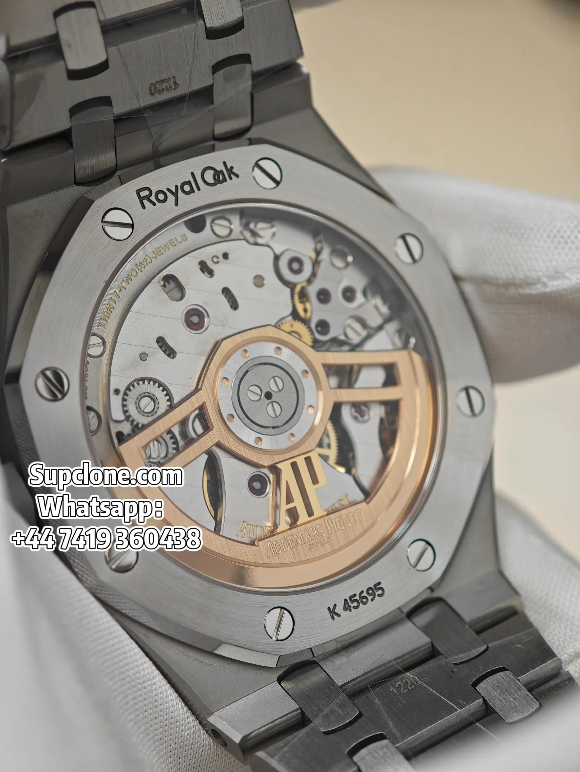 Audemars Piguet Super Clone Royal Oak 15500 Black Dial 41MM