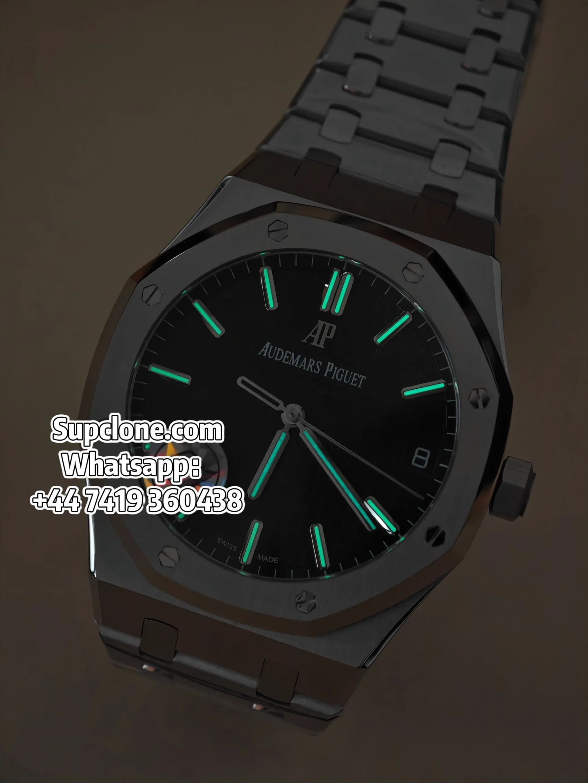 Audemars Piguet Super Clone Royal Oak 15500 Black Dial 41MM