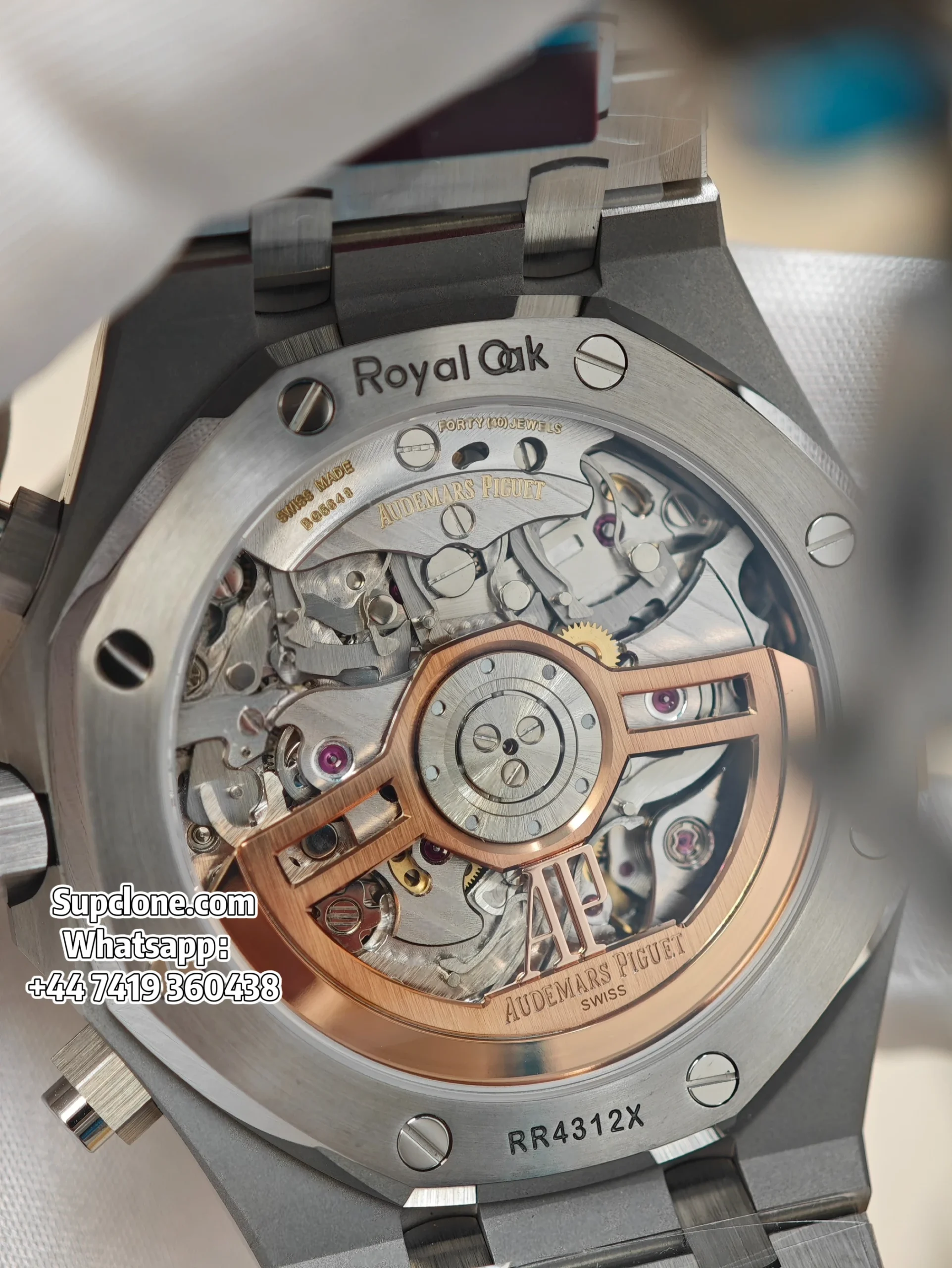 Audemars Piguet Super Clone Royal Oak Black Dial 26240 Chronograph 41mm