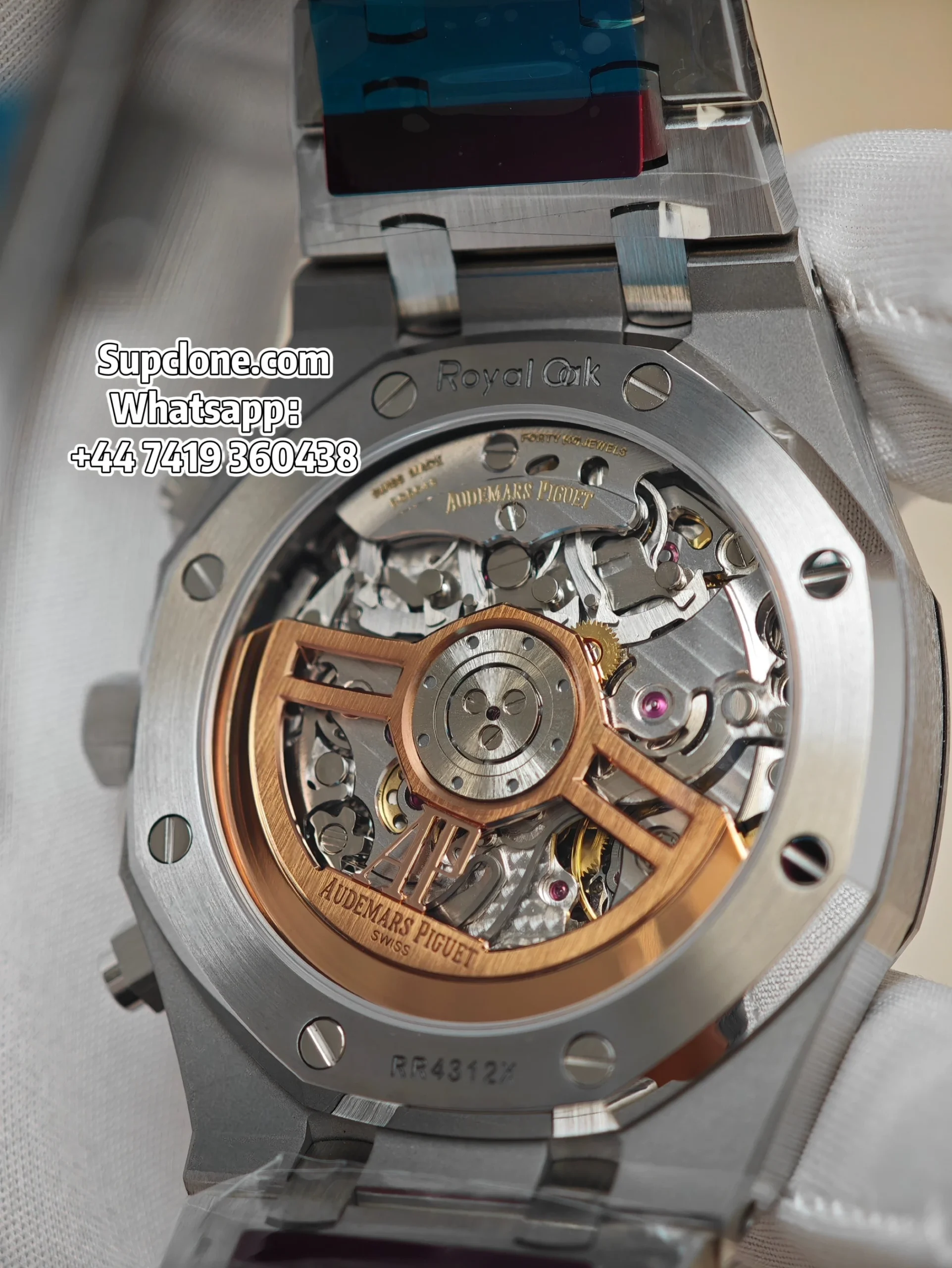 Audemars Piguet Super Clone Royal Oak Black Dial 26240 Chronograph 41mm
