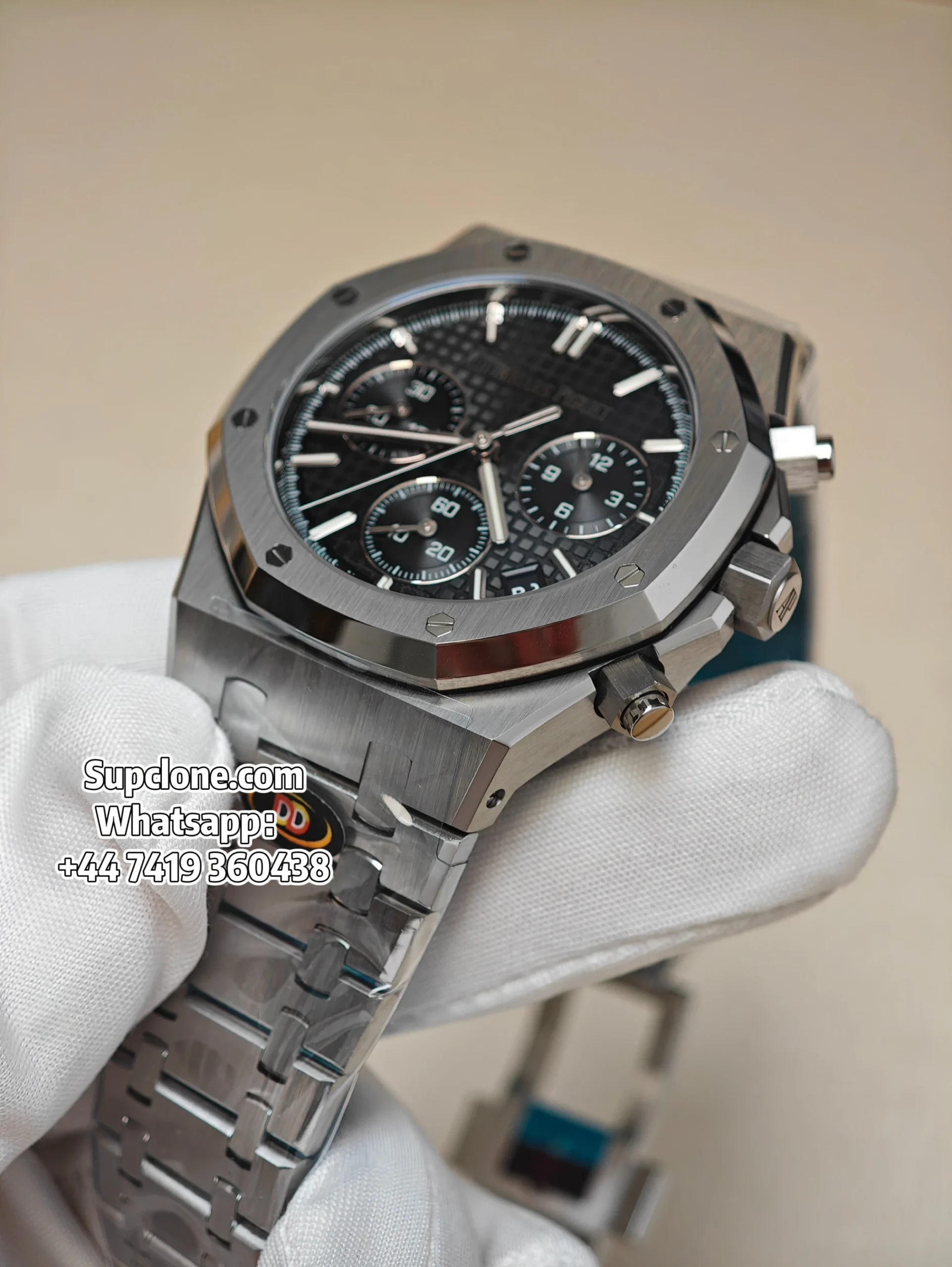 Audemars Piguet Super Clone Royal Oak Black Dial 26240 Chronograph 41mm