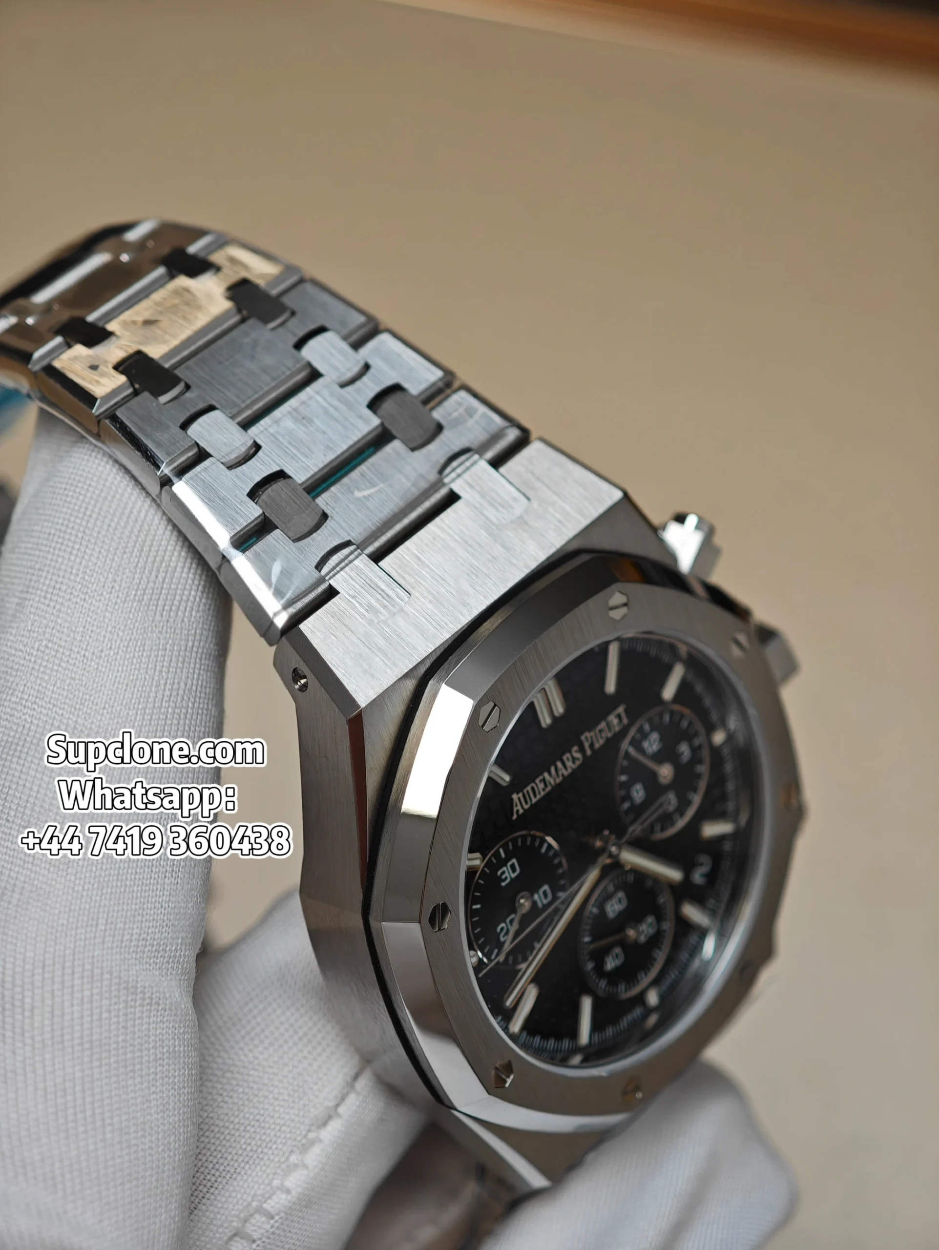 Audemars Piguet Super Clone Royal Oak Black Dial 26240 Chronograph 41mm