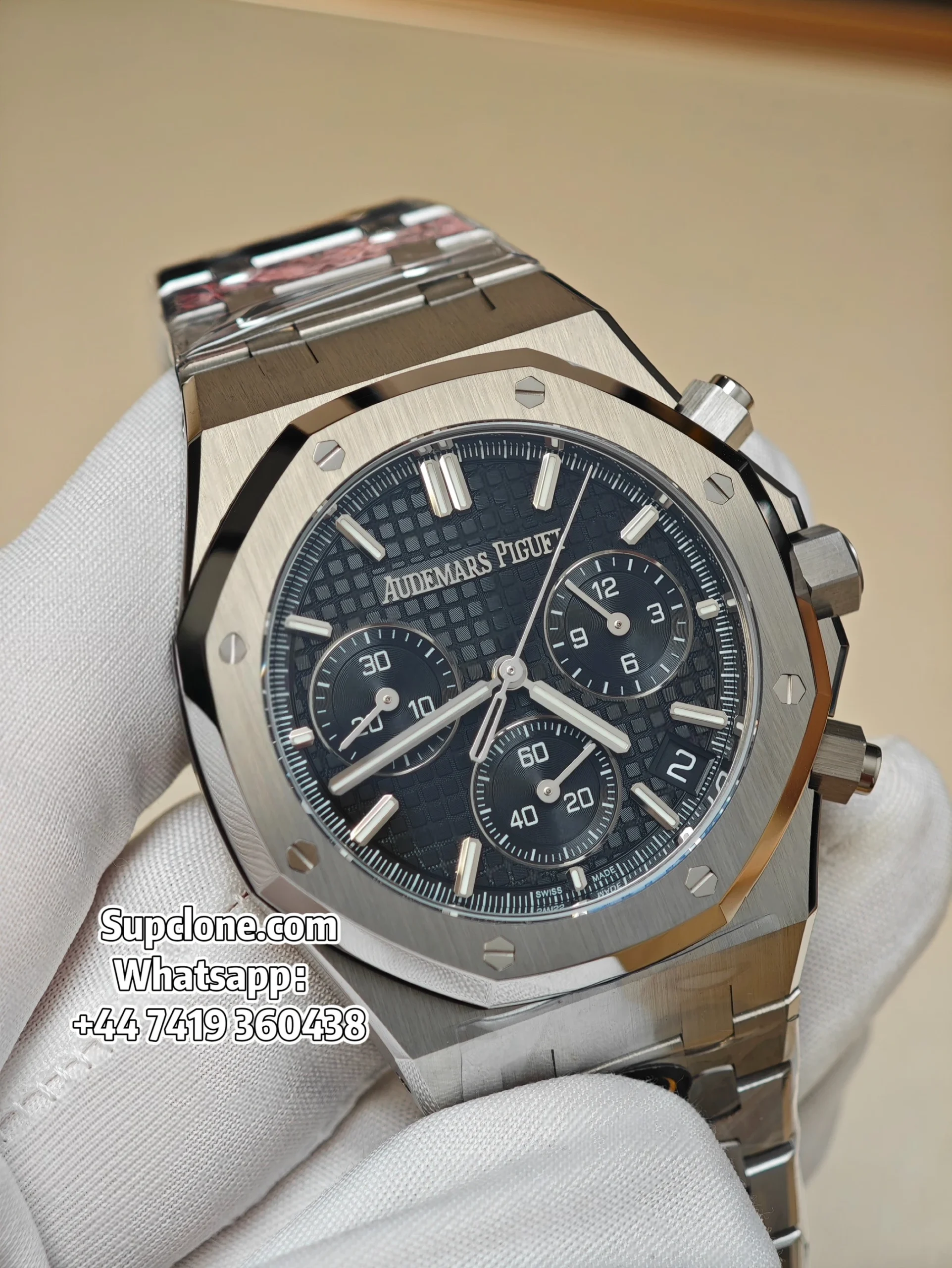 Audemars Piguet Super Clone Royal Oak Black Dial 26240 Chronograph 41mm
