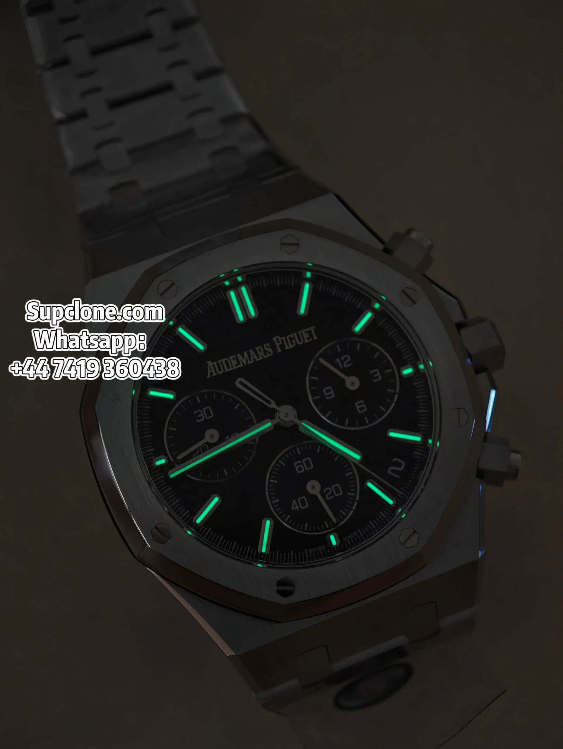 Audemars Piguet Super Clone Royal Oak Black Dial 26240 Chronograph 41mm