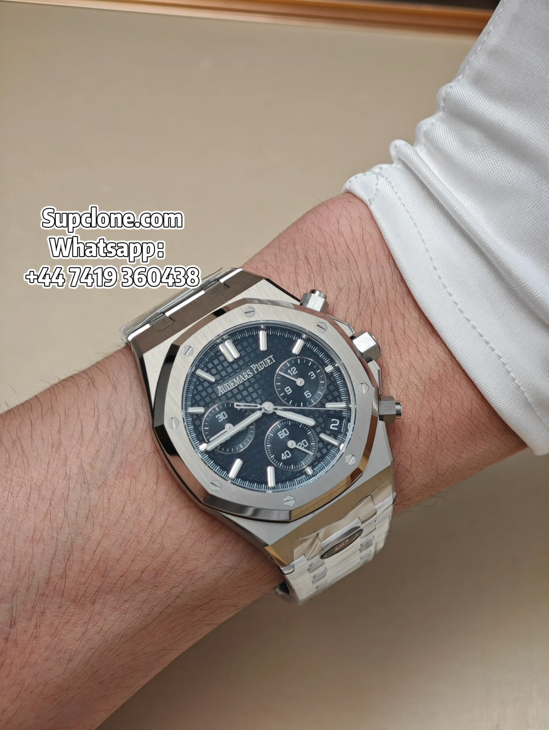 Audemars Piguet Super Clone Royal Oak Black Dial 26240 Chronograph 41mm