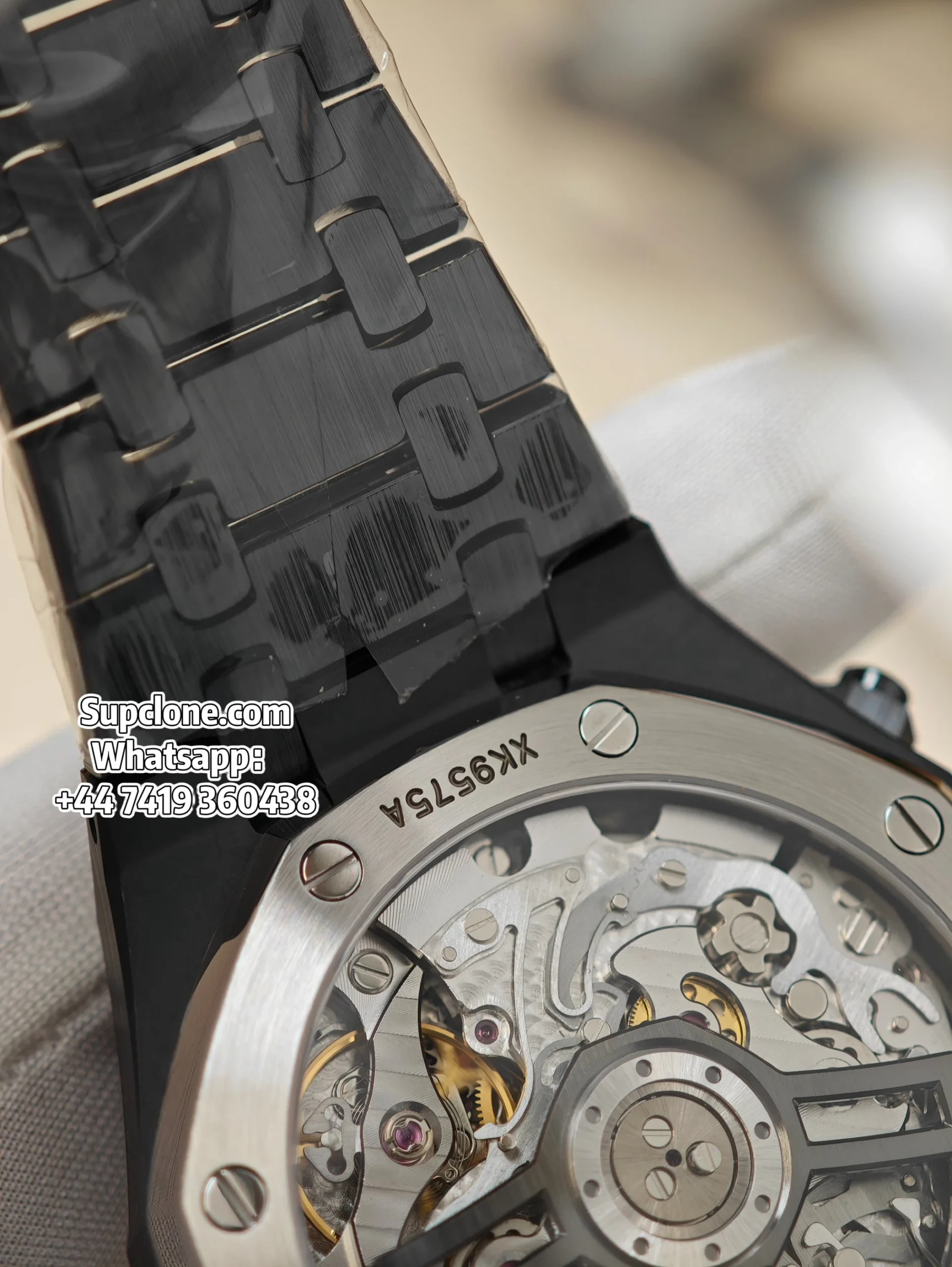 Audemars Piguet Super Clone Royal Oak Ceramic Black Dial 26240 Chronograph 41mm