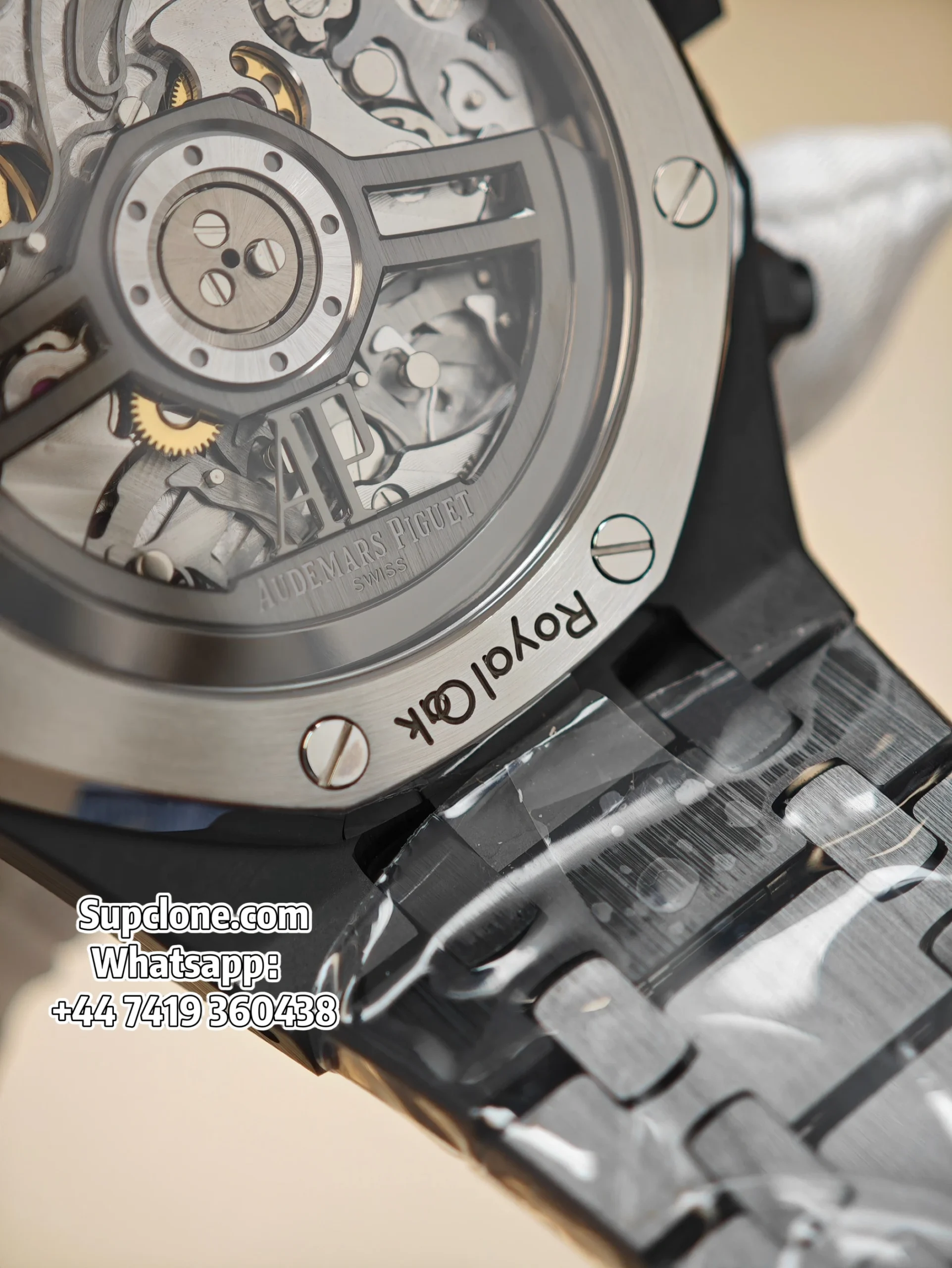 Audemars Piguet Super Clone Royal Oak Ceramic Black Dial 26240 Chronograph 41mm