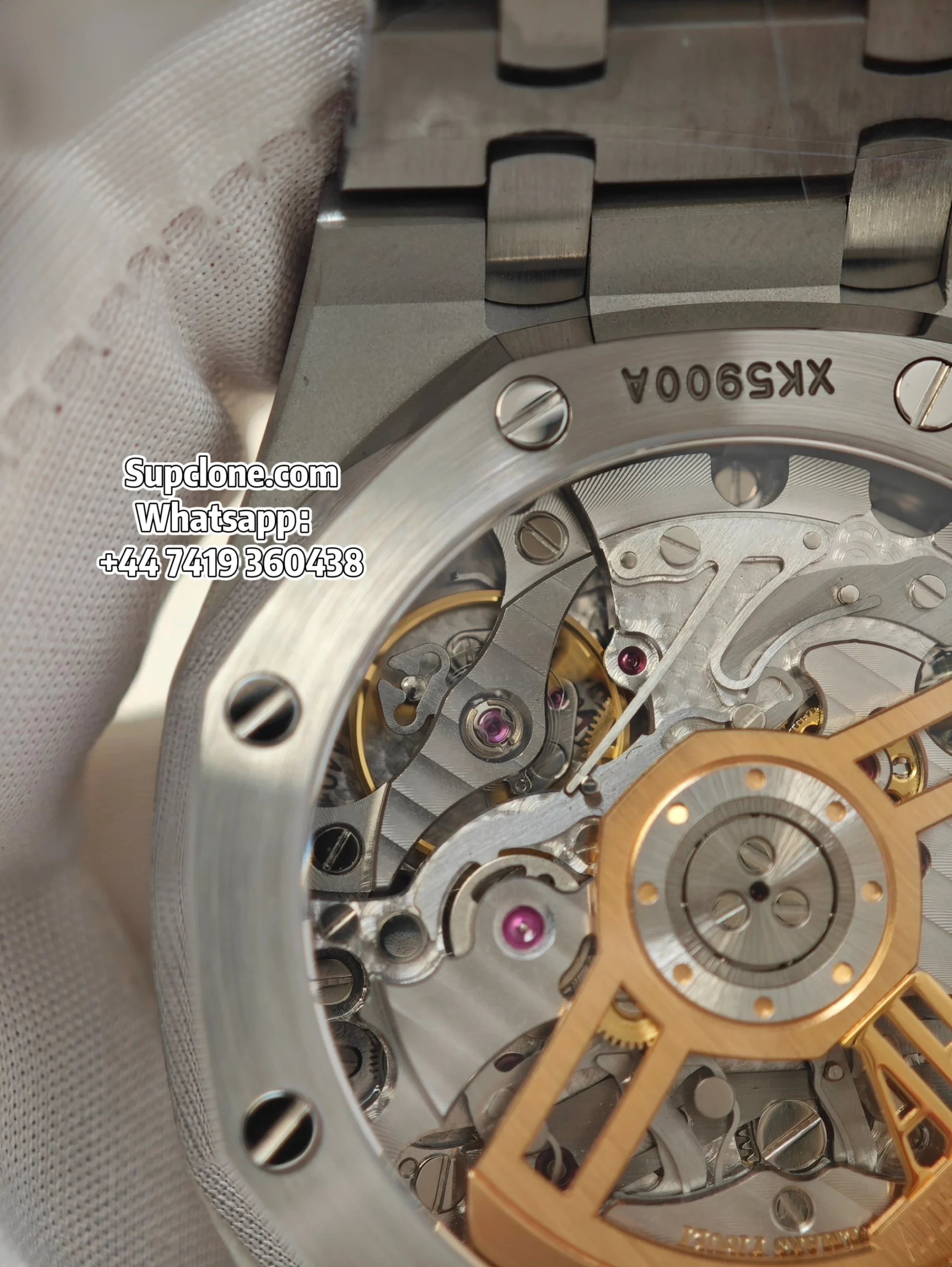 Audemars Piguet Super Clone Royal Oak White Dial 26240 (10) Audemars Piguet Super Clone Royal Oak White Dial 26240 Chronograph 41mm