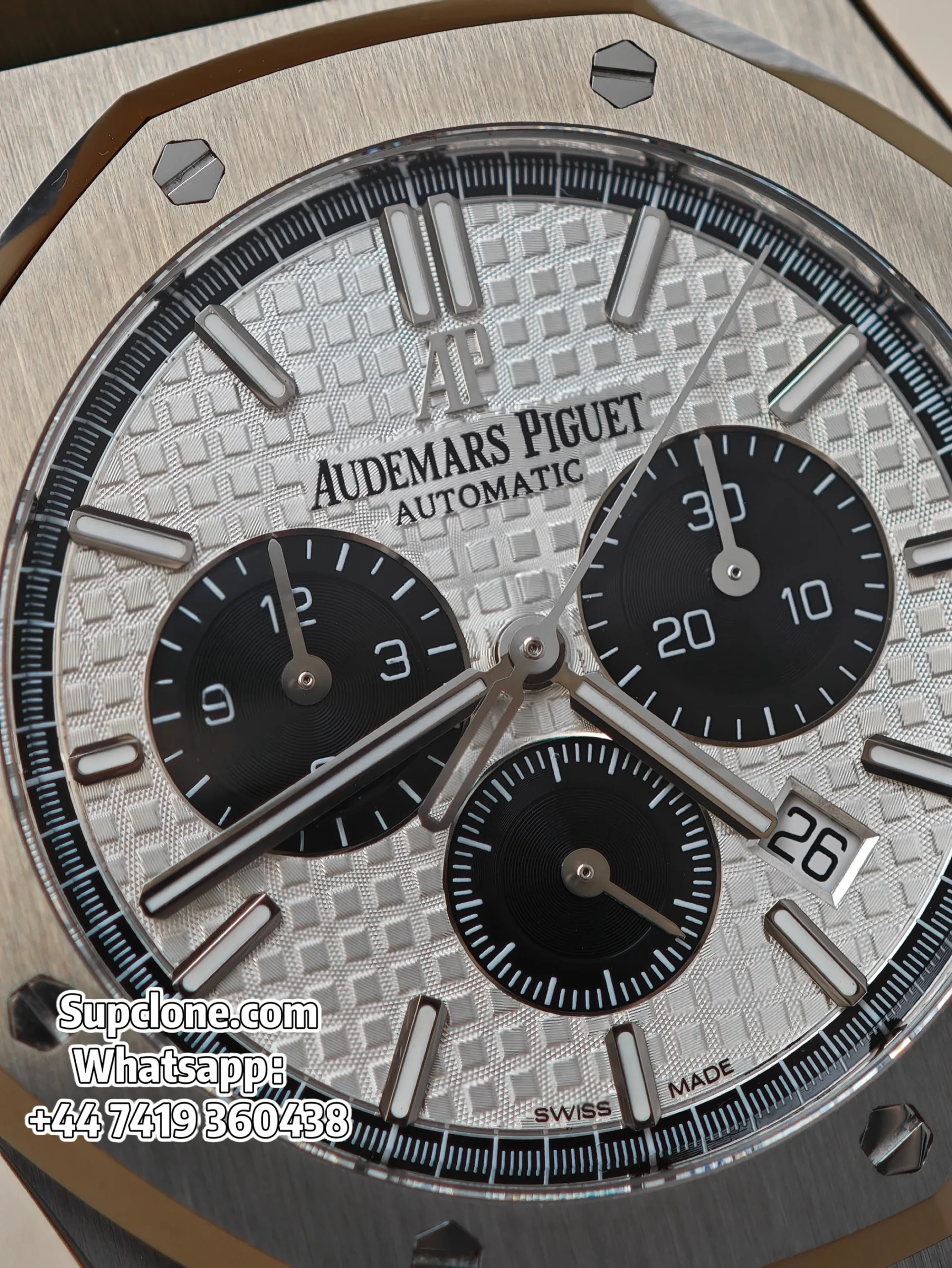 Audemars Piguet Super Clone Royal Oak White Dial 26331ST Chronograph 41mm
