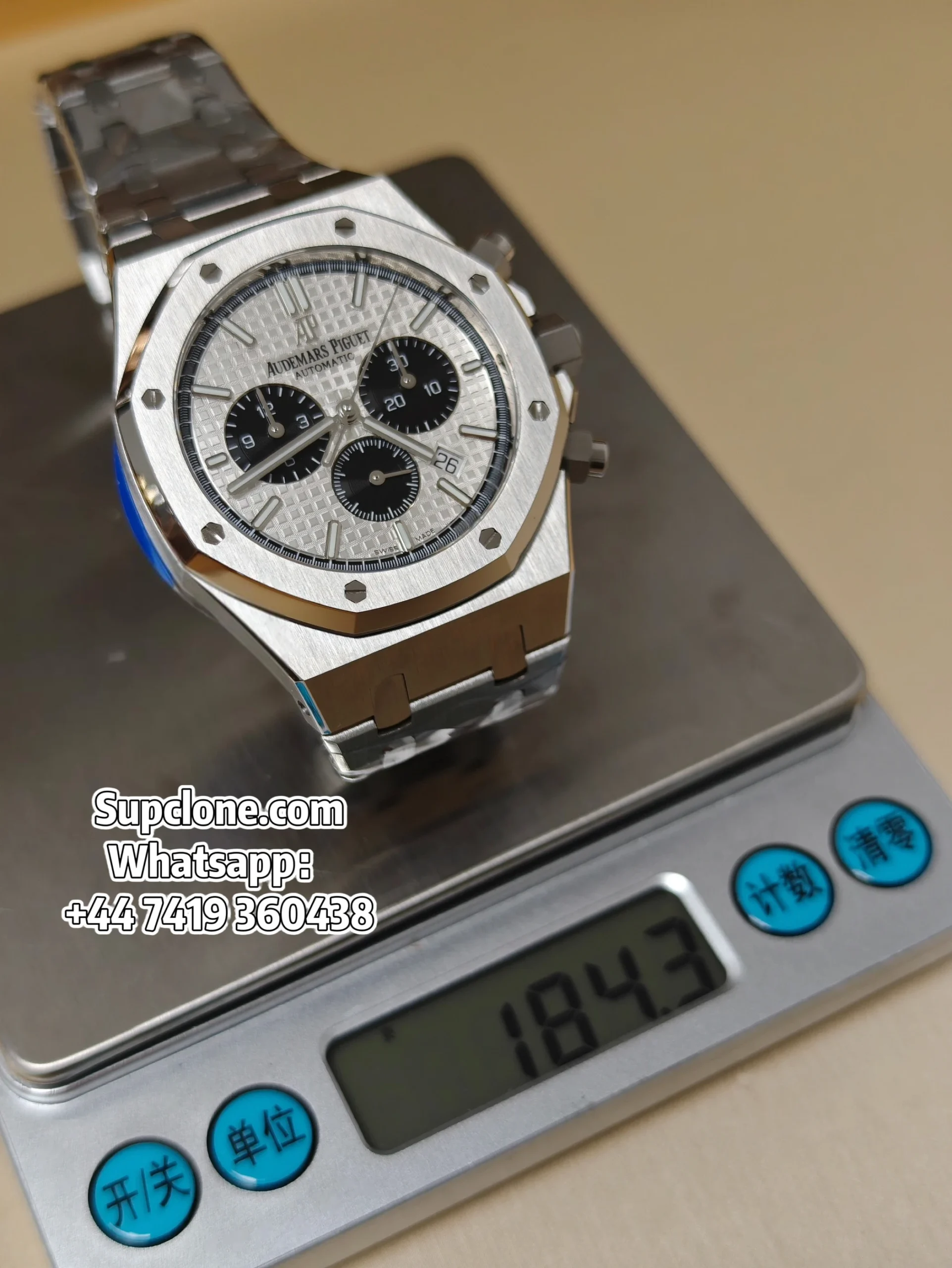 Audemars Piguet Super Clone Royal Oak White Dial 26331ST Chronograph 41mm