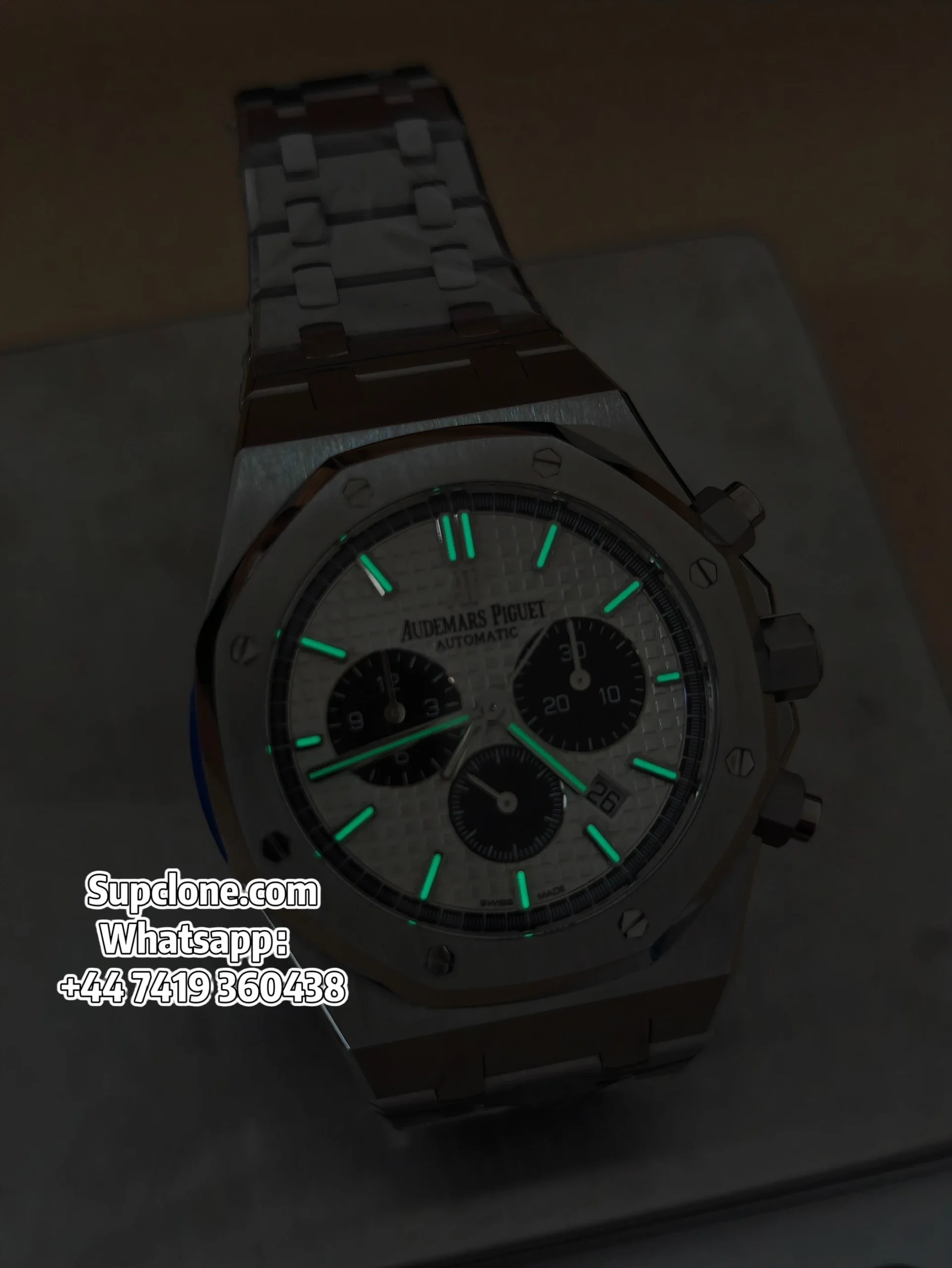 Audemars Piguet Super Clone Royal Oak White Dial 26331ST Chronograph 41mm