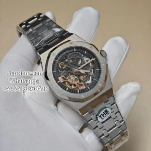 Audemars Piguet Super Clone Watches Royal Oak 15407ST Skeleton Dial