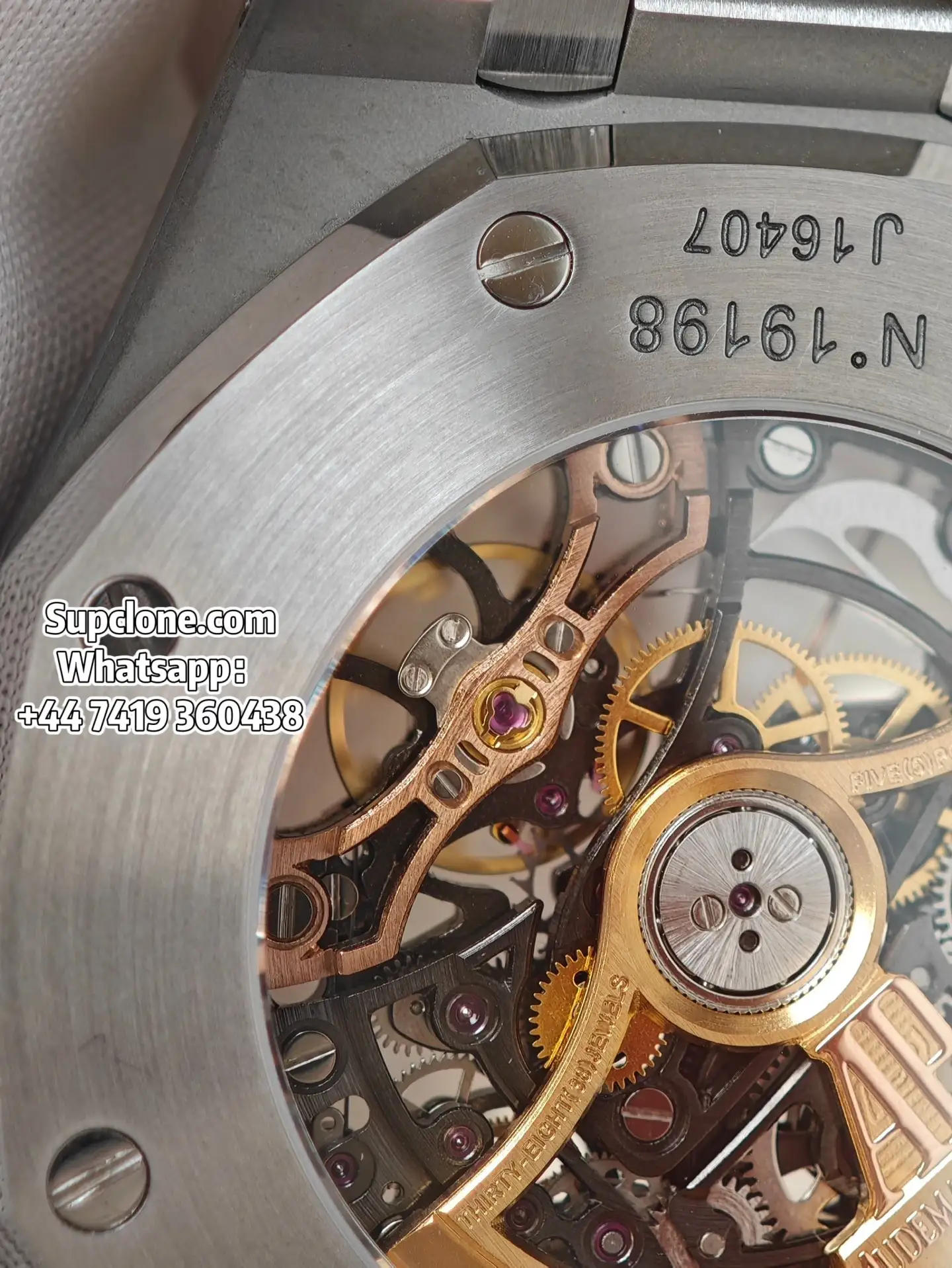 Audemars Piguet Super Clone Watches Royal Oak 15407ST Skeleton Dial (11) Audemars Piguet Super Clone Watches Royal Oak 15407ST Skeleton Dial