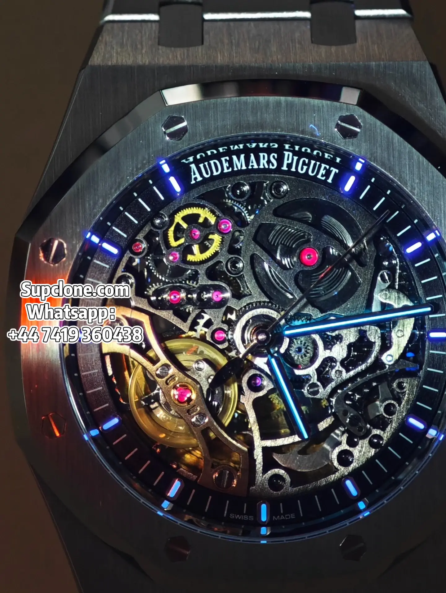 Audemars Piguet Super Clone Watches Royal Oak 15407ST Skeleton Dial (15) Audemars Piguet Super Clone Watches Royal Oak 15407ST Skeleton Dial