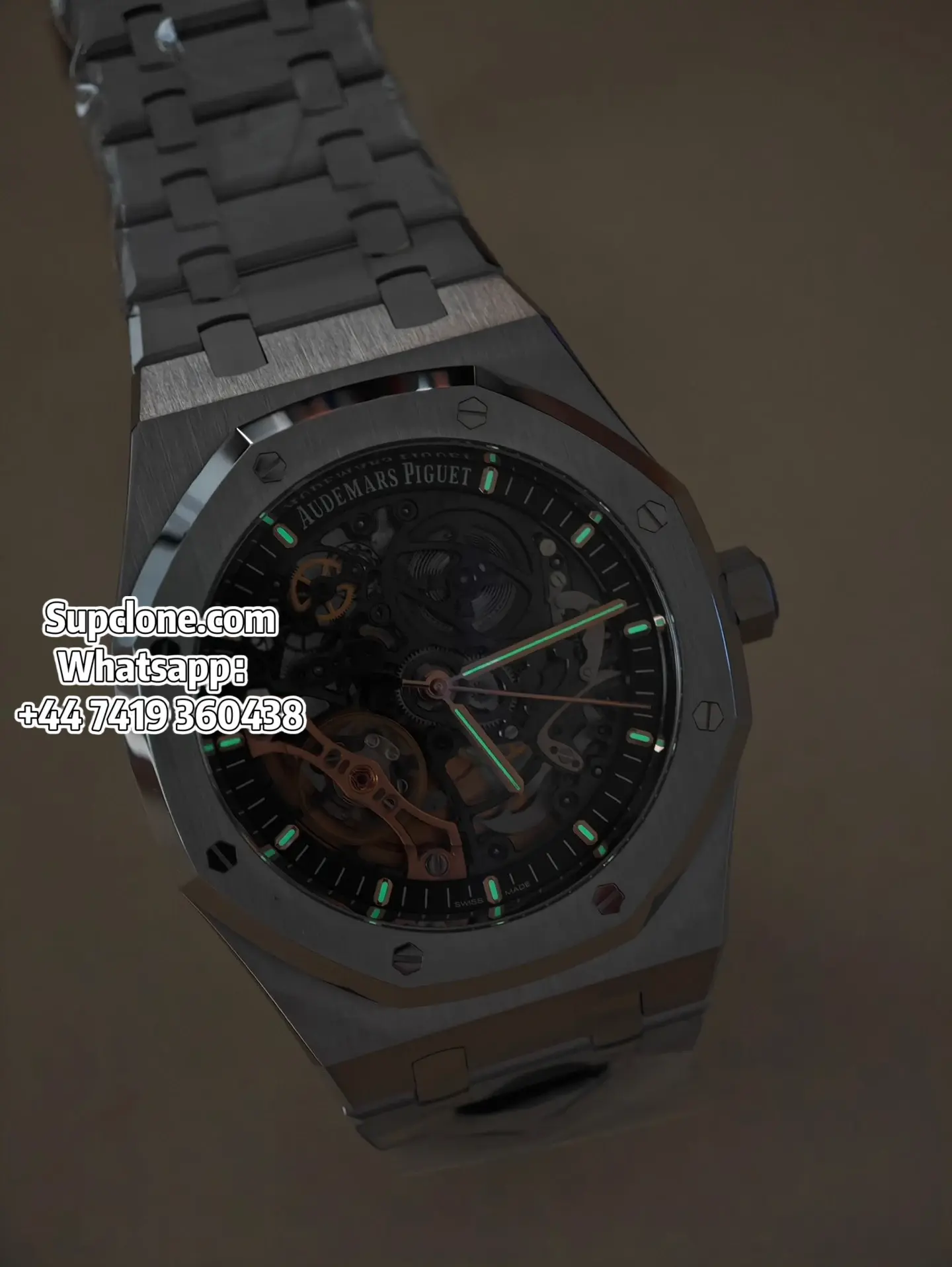 Audemars Piguet Super Clone Watches Royal Oak 15407ST Skeleton Dial (16) Audemars Piguet Super Clone Watches Royal Oak 15407ST Skeleton Dial