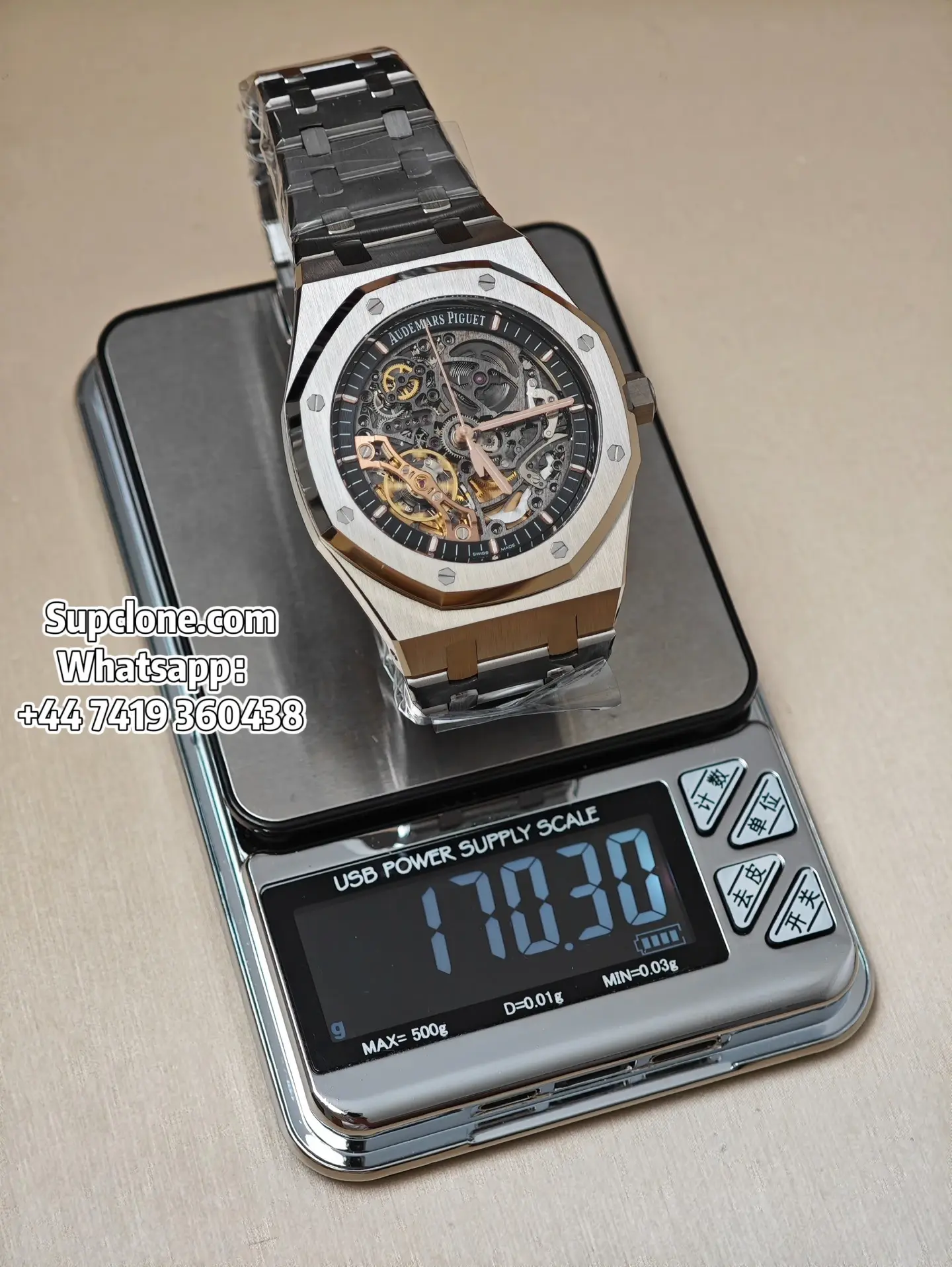 Audemars Piguet Super Clone Watches Royal Oak 15407ST Skeleton Dial (17) Audemars Piguet Super Clone Watches Royal Oak 15407ST Skeleton Dial