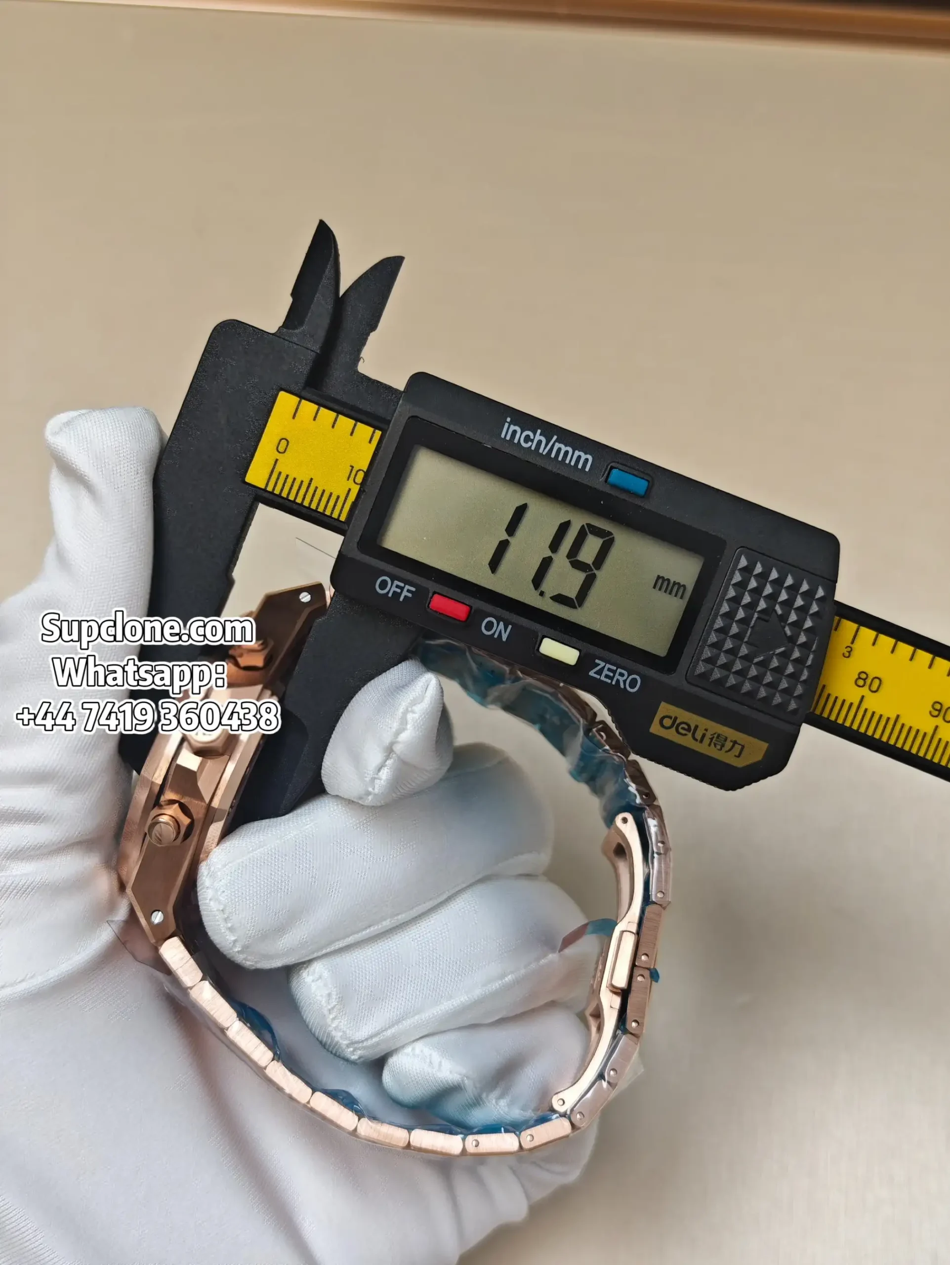 Audemars Piguet Super Clone Watches Royal Oak Chrono 41 26240OR Rose Gold Blue Dial (21) Audemars Piguet Super Clone Watches Royal Oak Chrono 41 26240OR Rose Gold Blue Dial