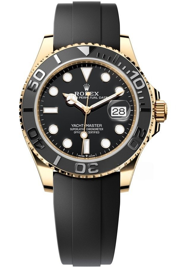 Rolex Yacht-Master 226658 1:1 Replica 18K Gold Plated 42MM 3235 Movement Super Clone Watch