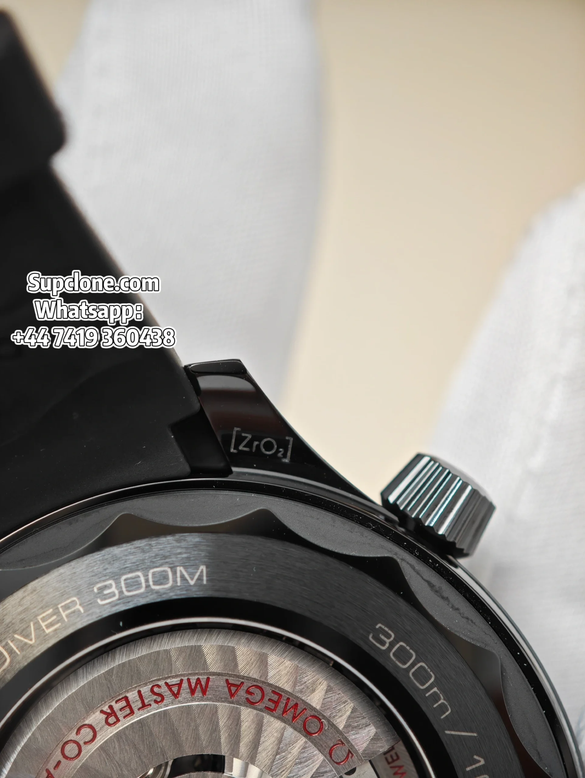 Omega Seamaster Diver 300M Black Black Ceramic Super Clone (13) Omega Super Clone Seamaster Diver 300M 43.5MM 210.92.44.20.01.003
