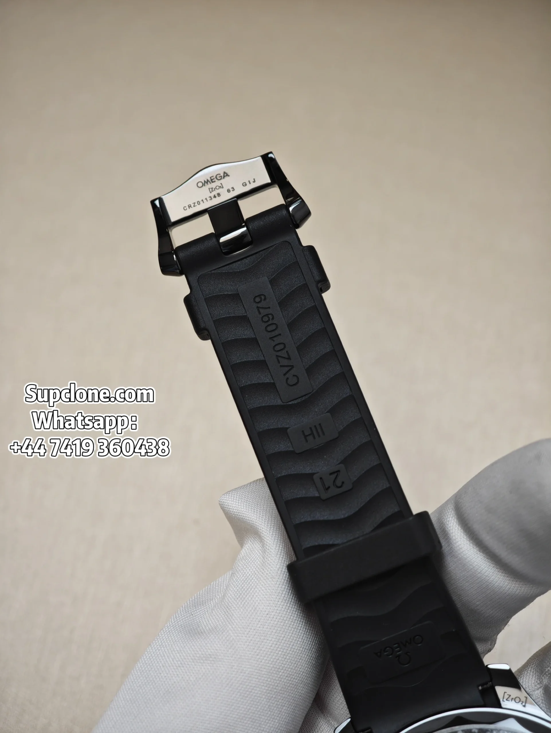 Omega Seamaster Diver 300M Black Black Ceramic Super Clone (7) Omega Super Clone Seamaster Diver 300M 43.5MM 210.92.44.20.01.003