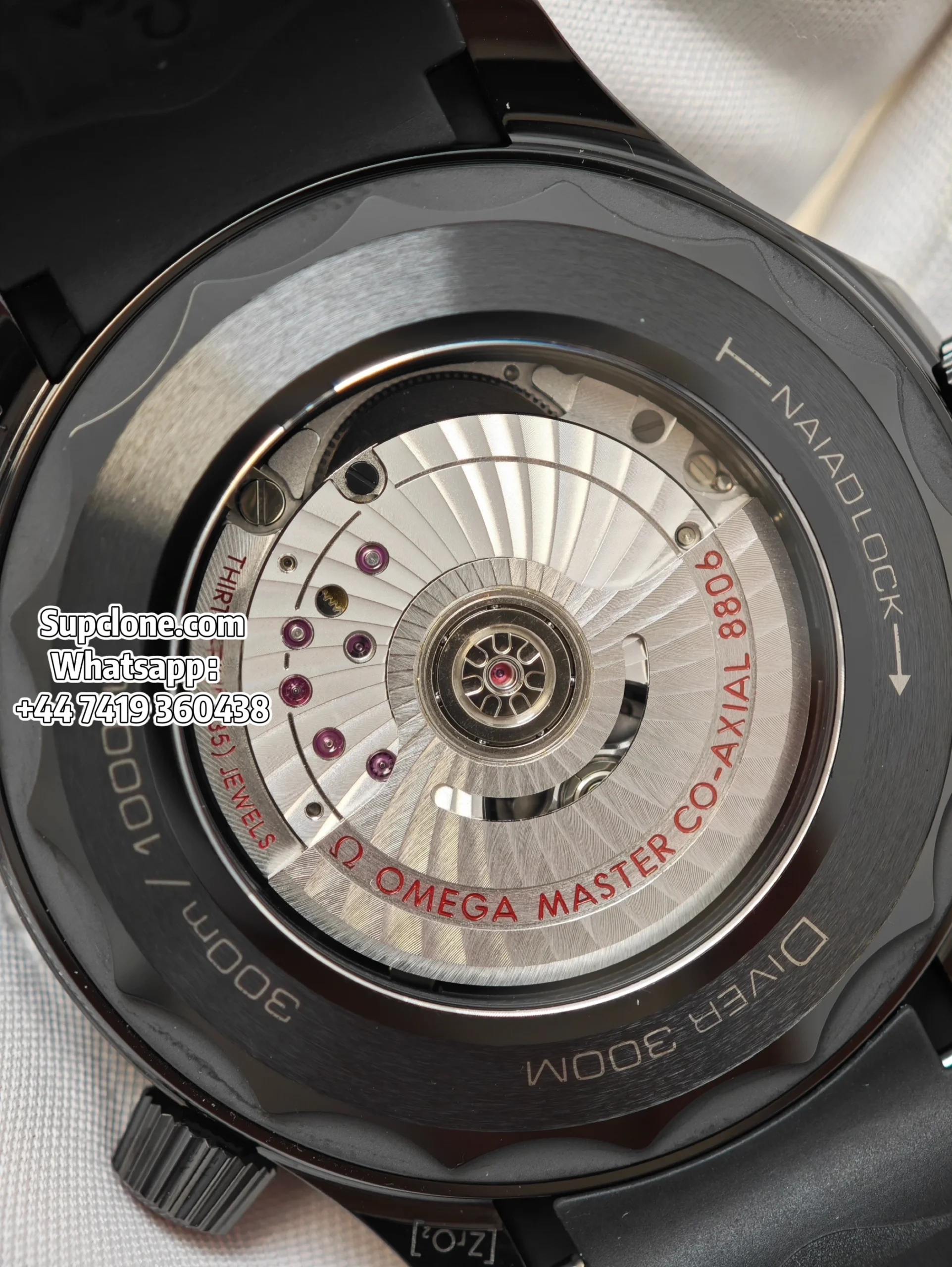 Omega Seamaster Diver 300M Black Black Ceramic Super Clone (9) Omega Super Clone Seamaster Diver 300M 43.5MM 210.92.44.20.01.003