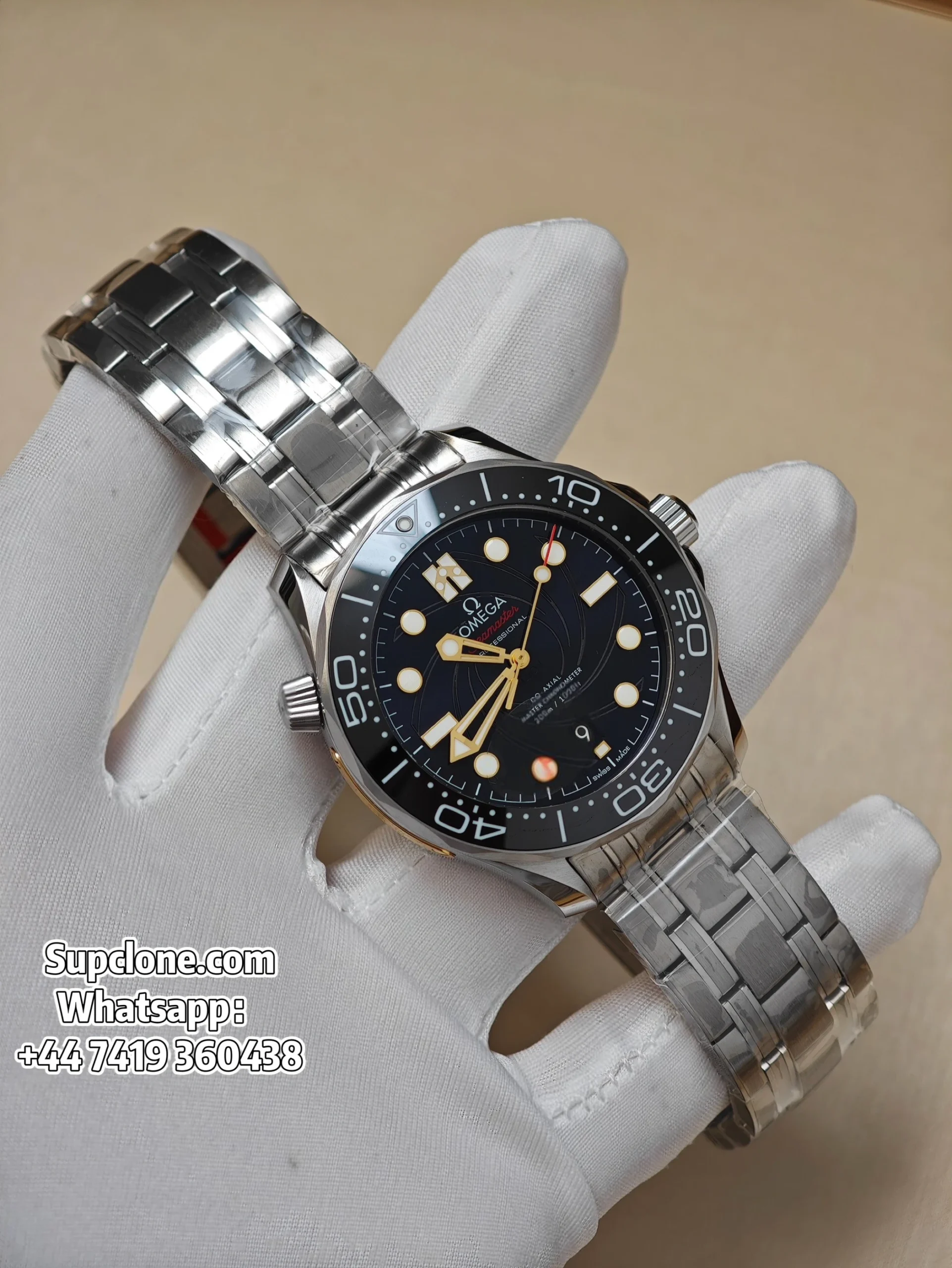 Omega Super Clone Seamaster Diver 300M James Bond (1) Omega Super Clone Seamaster Diver 300M James Bond