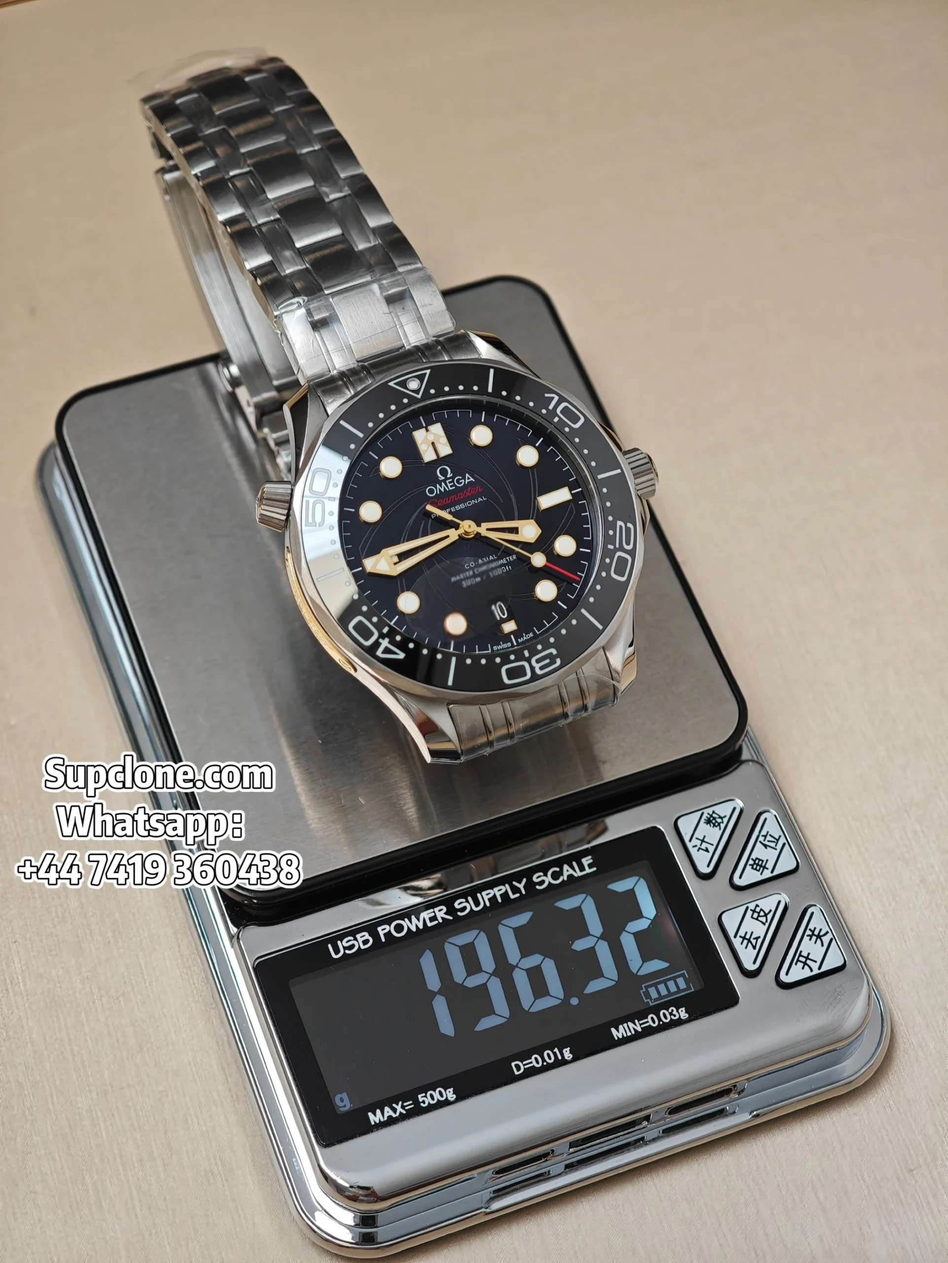 Omega Super Clone Seamaster Diver 300M James Bond (23) Omega Super Clone Seamaster Diver 300M James Bond 210.22.42.20.01.003 42mm