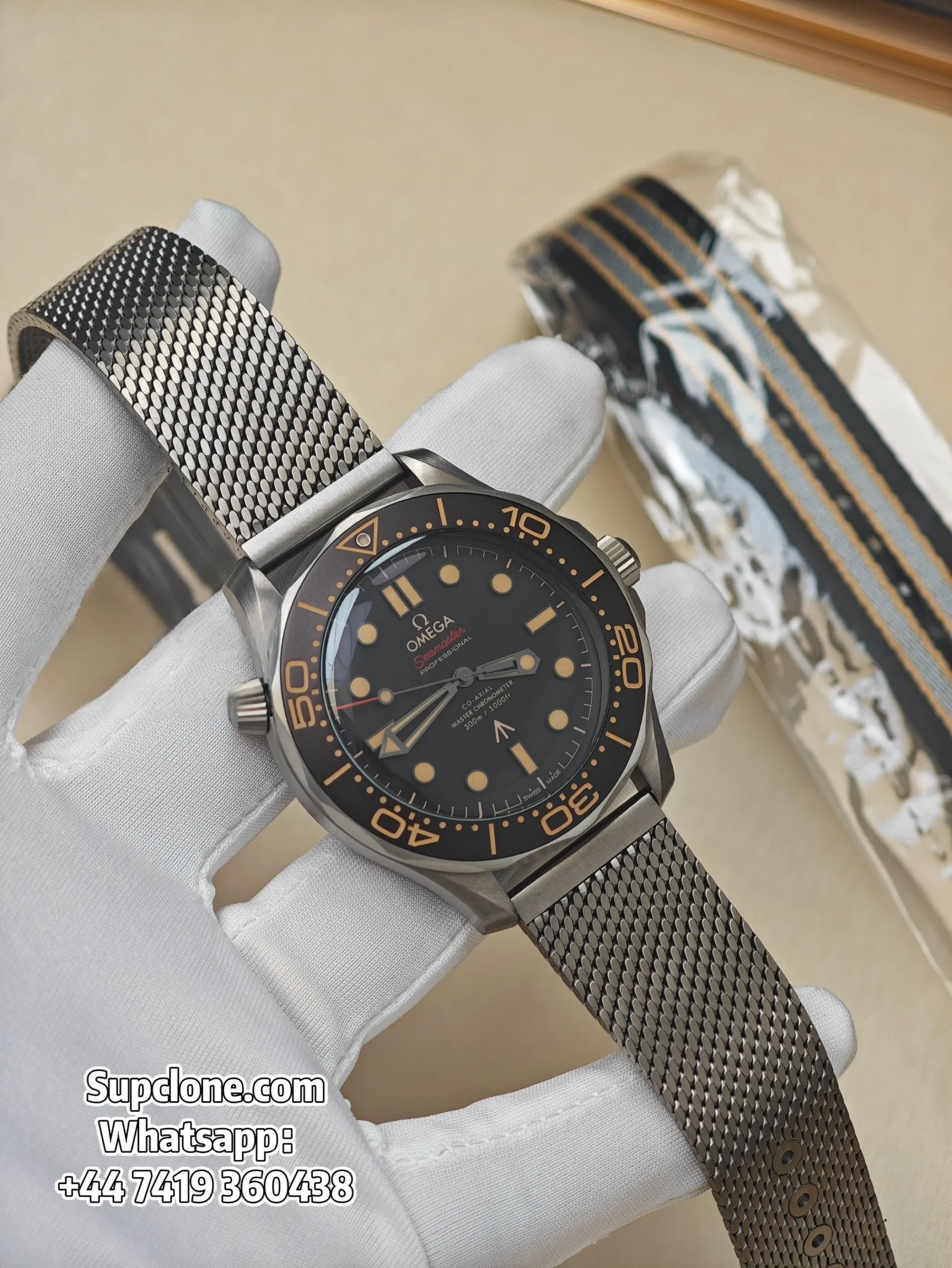 Omega Super Clone Seamaster Diver 300M “No Time To Die”