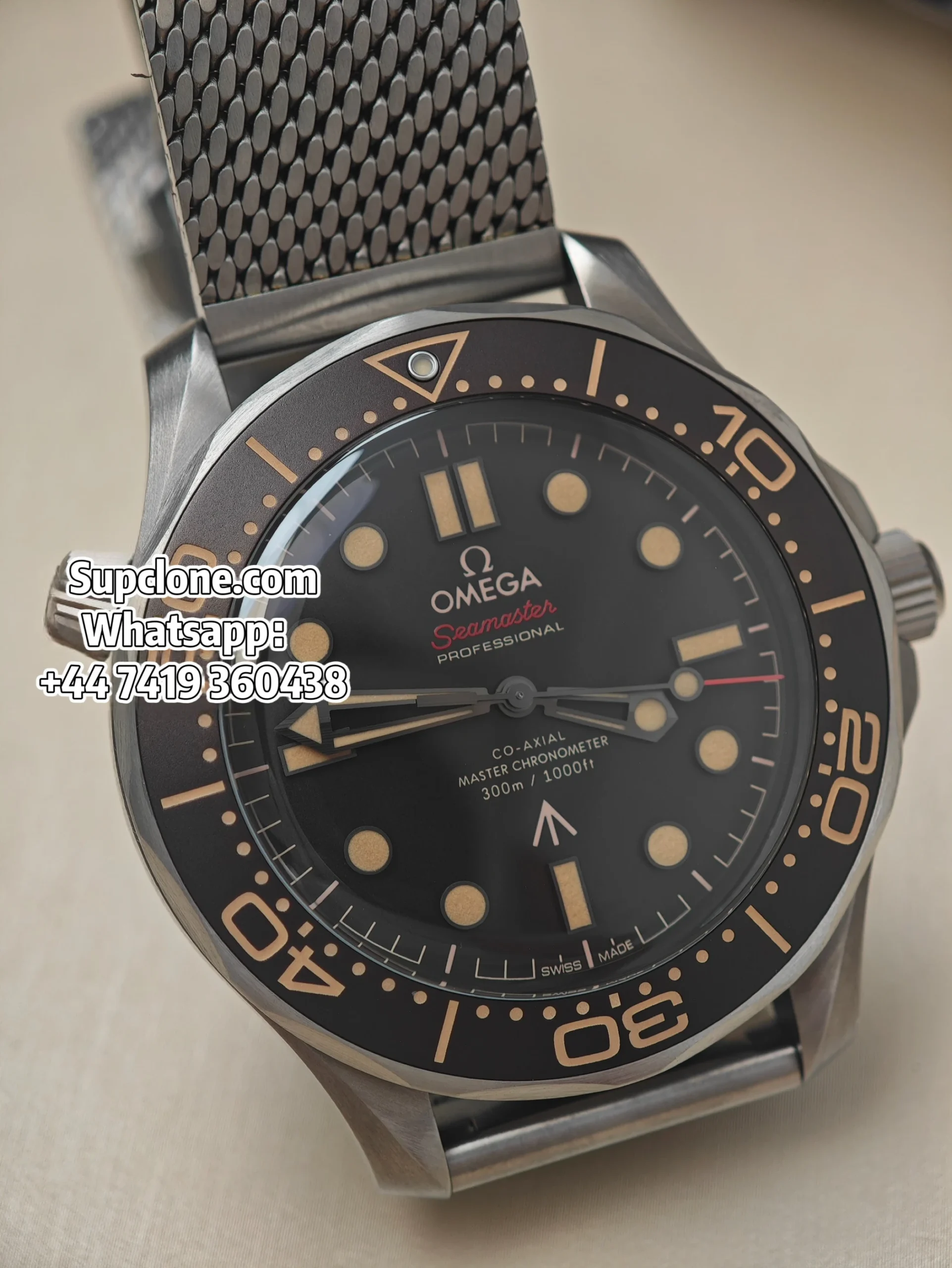 Omega Super Clone Seamaster Diver 300M “No Time To Die” 42mm 210.90.42.20.01.001