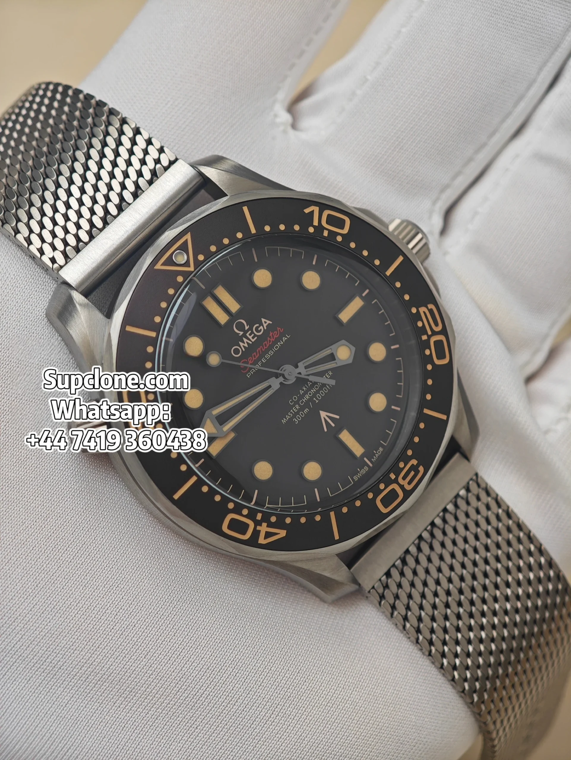 Omega Super Clone Seamaster Diver 300M “No Time To Die” 42mm 210.90.42.20.01.001