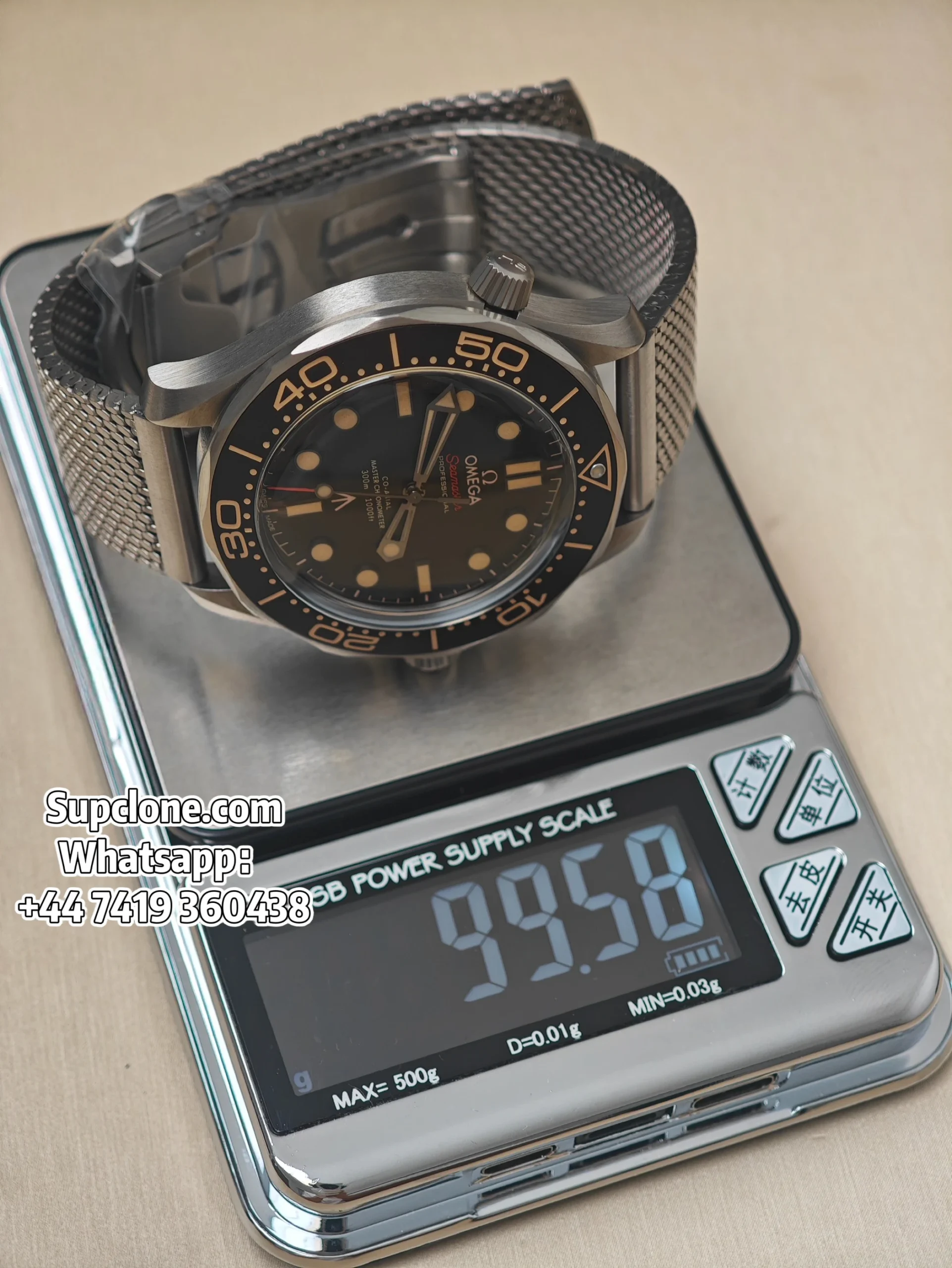 Omega Super Clone Seamaster Diver 300M “No Time To Die” 42mm 210.90.42.20.01.001