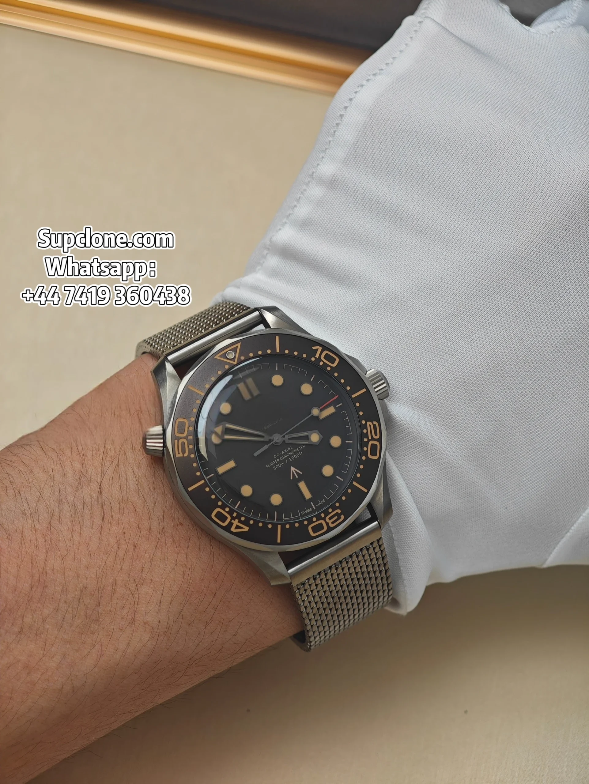 Omega Super Clone Seamaster Diver 300M “No Time To Die” 42mm 210.90.42.20.01.001