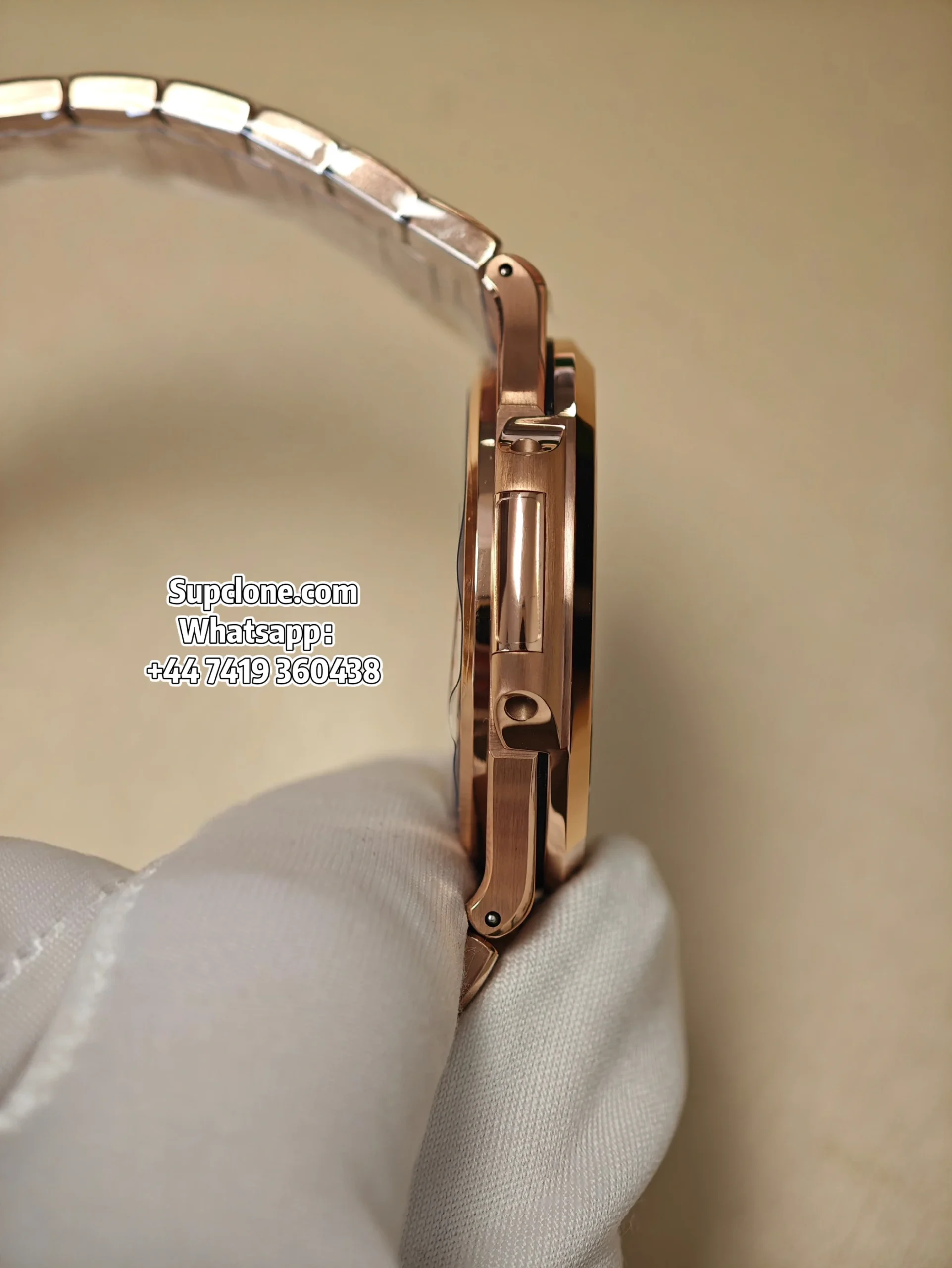 Patek Philippe Super Clone Nautilus 5711 Rose Gold Brown Dial 40MM