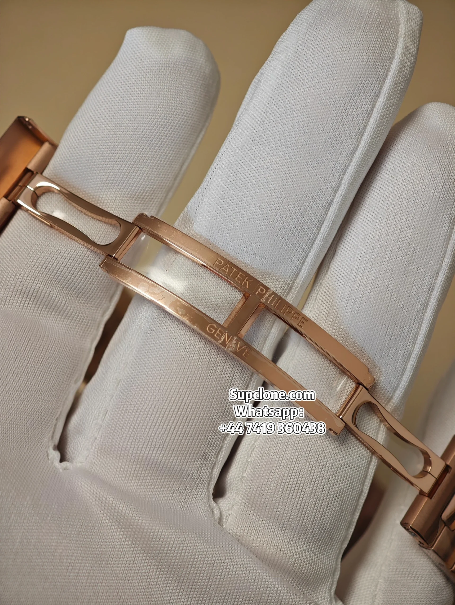 Patek Philippe Super Clone Nautilus 5711 Rose Gold Brown Dial 40MM