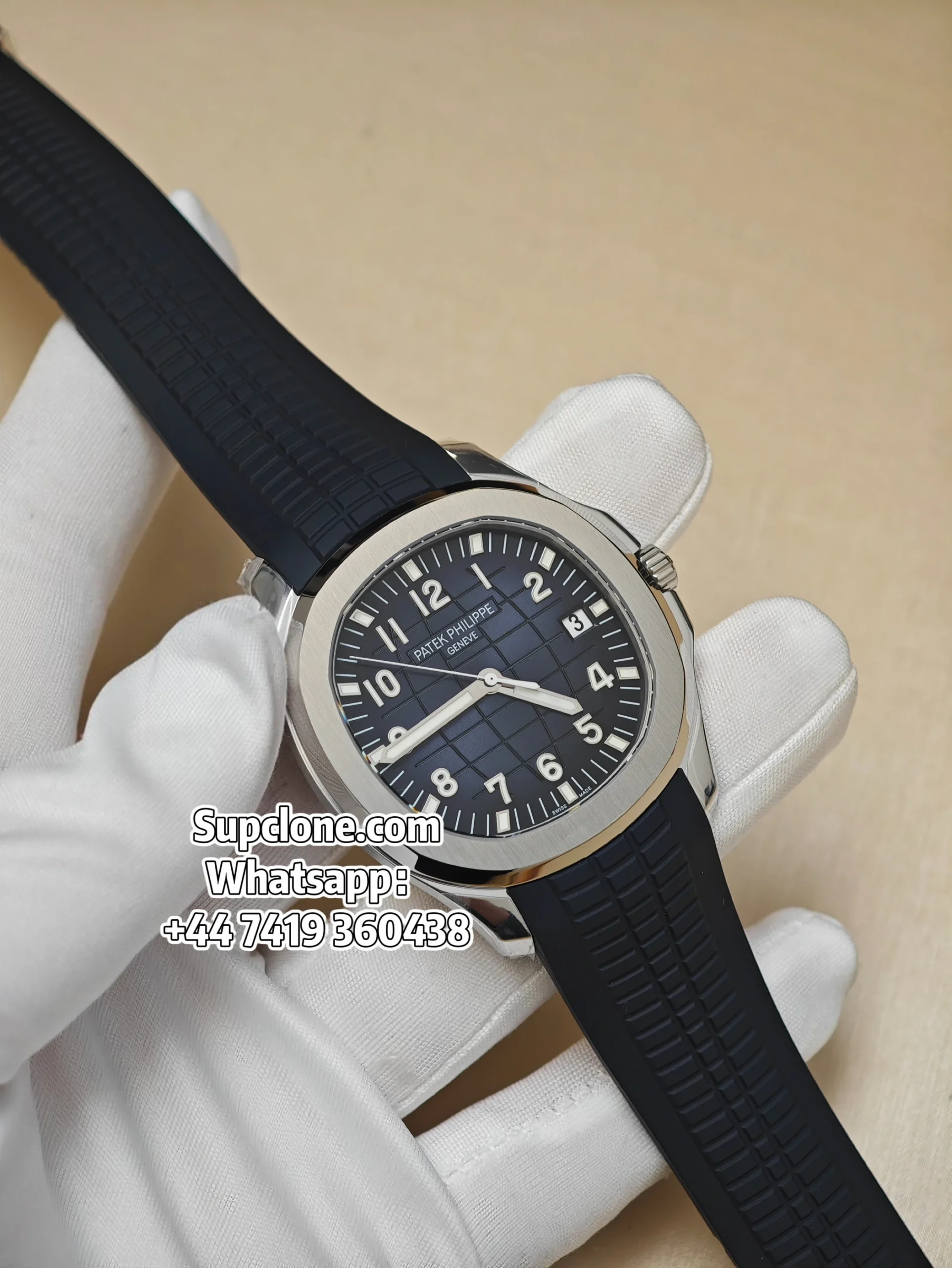 Patek Philippe Super Clone Aquanaut 5168G-001 Blue Dial