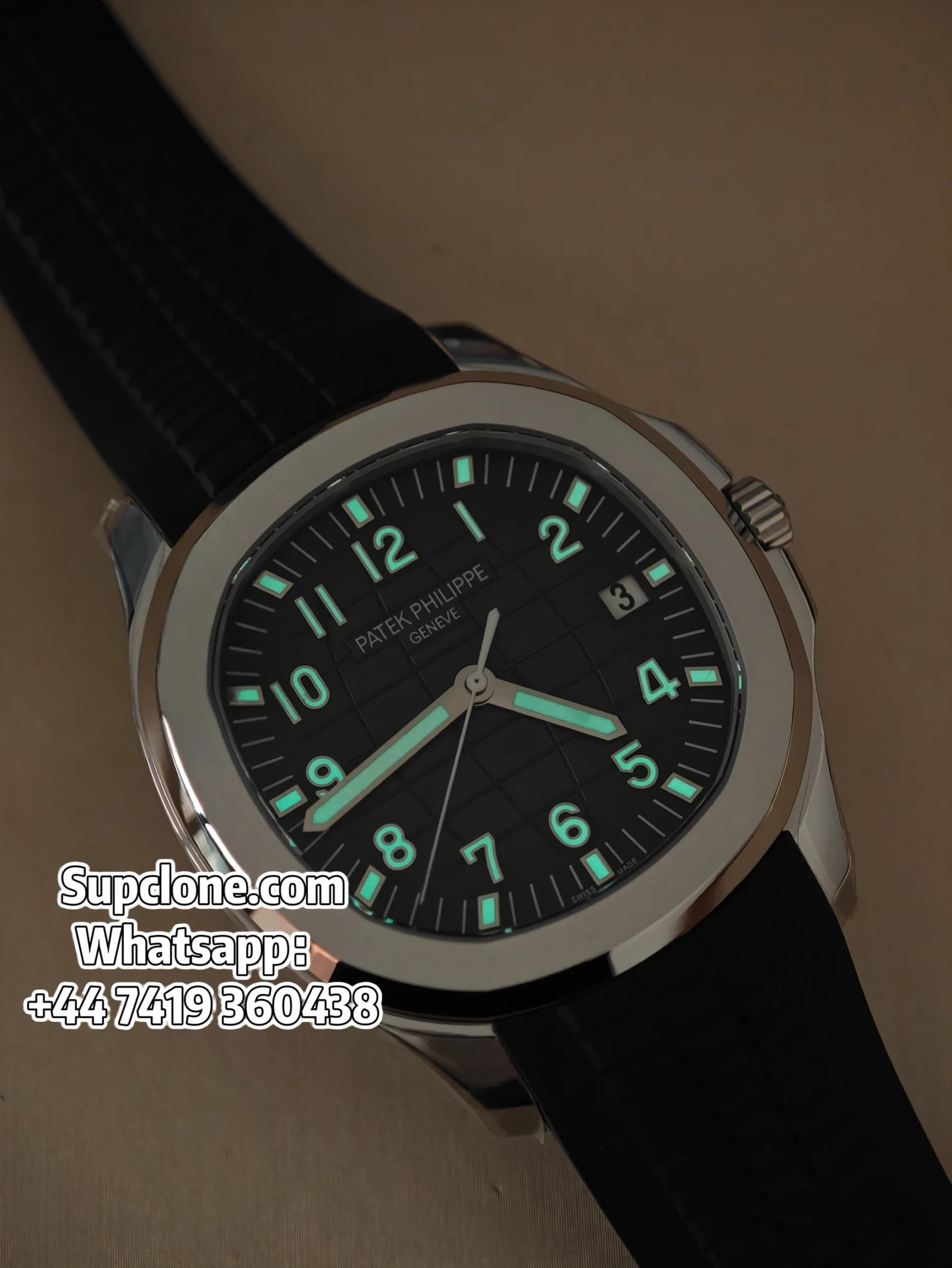 Patek Philippe Super Clone Aquanaut 5168G-001 Blue Dial
