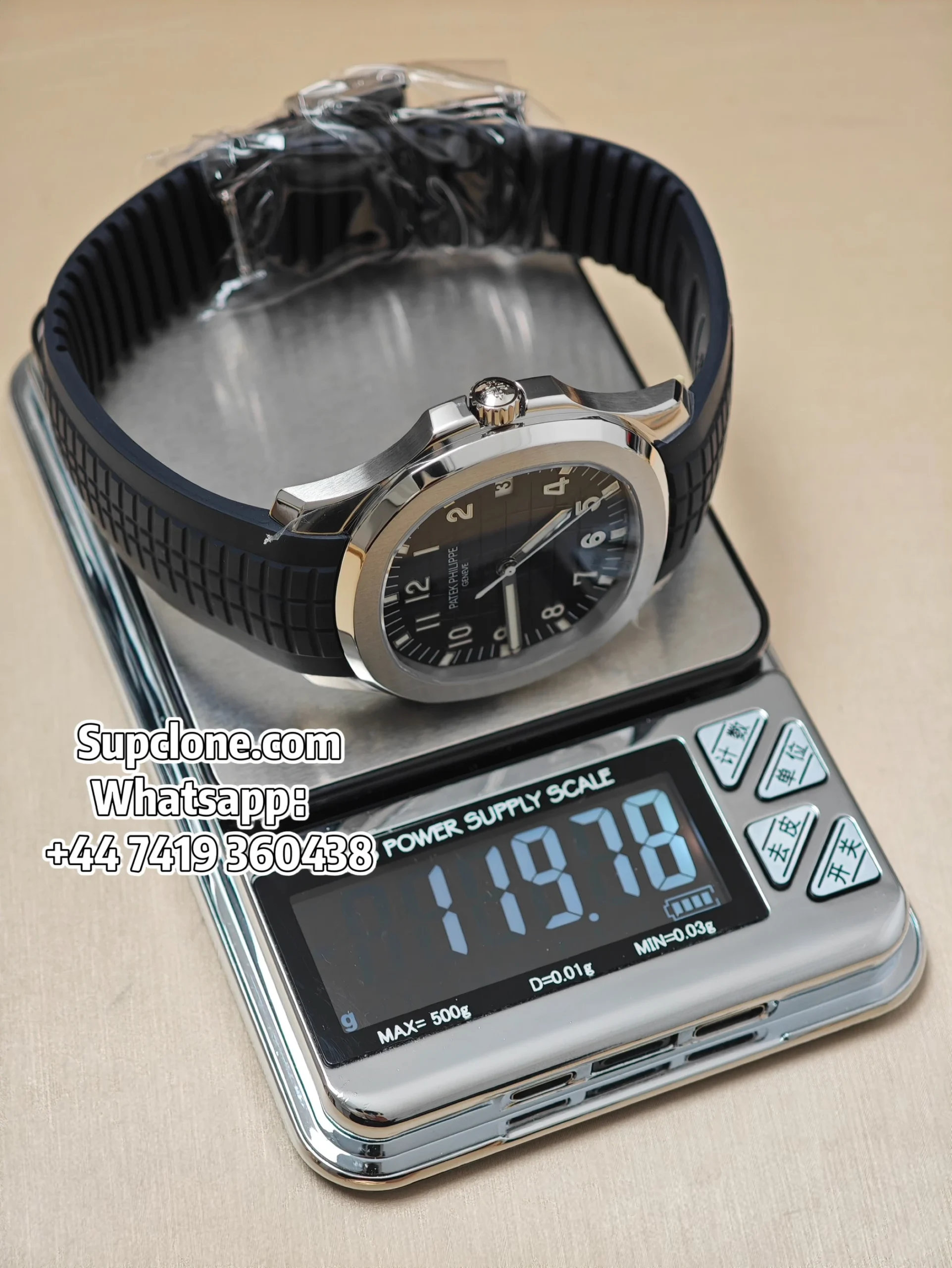 Patek Philippe Super Clone Aquanaut 5168G-001 Blue Dial