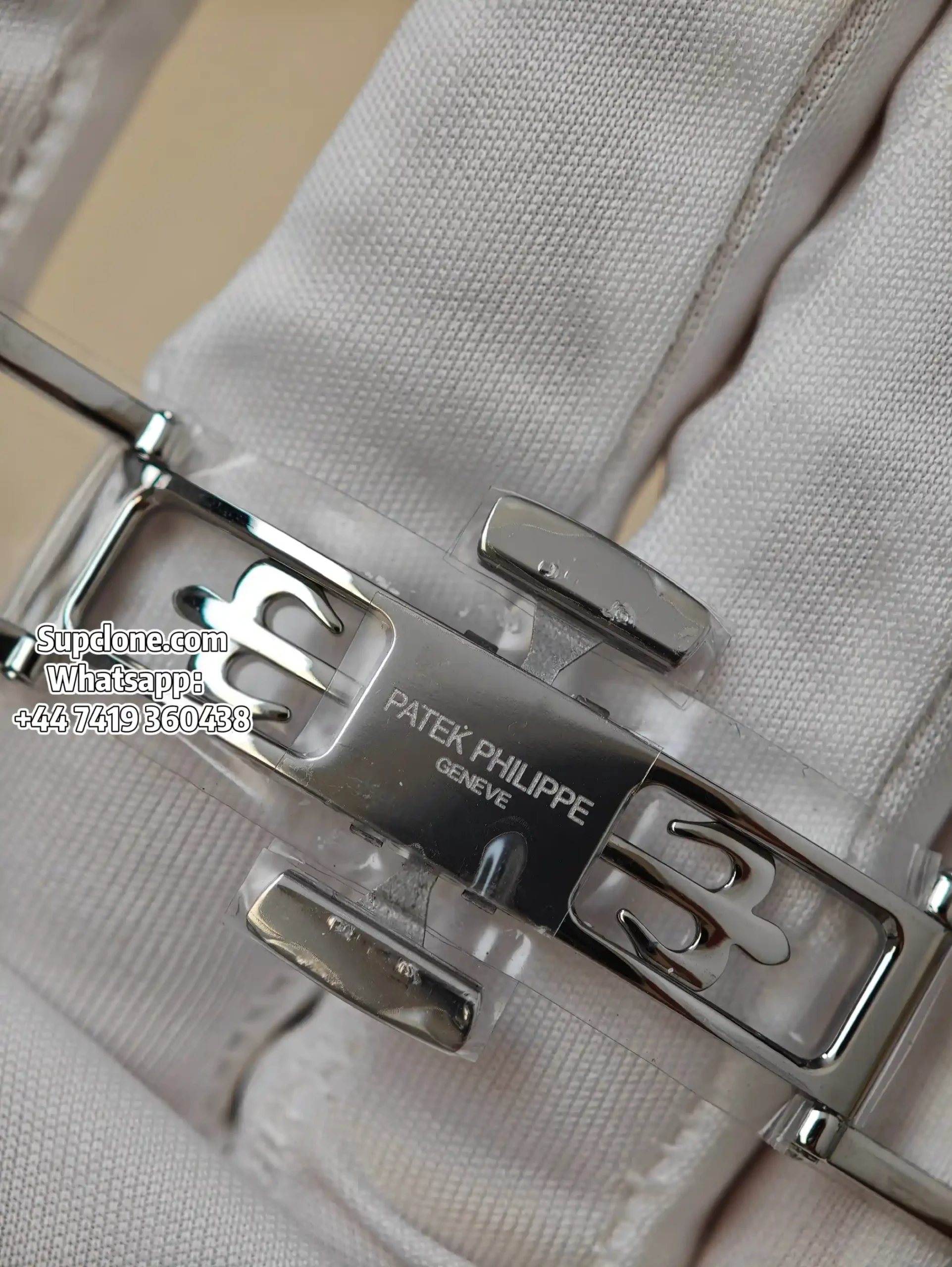 Patek Philippe Super Clone Aquanaut Luce 5068A Diamond Bezel 35 (8) Patek Philippe Super Clone Aquanaut Luce 5068A Diamond Bezel 35.6mm Custom Cal.324
