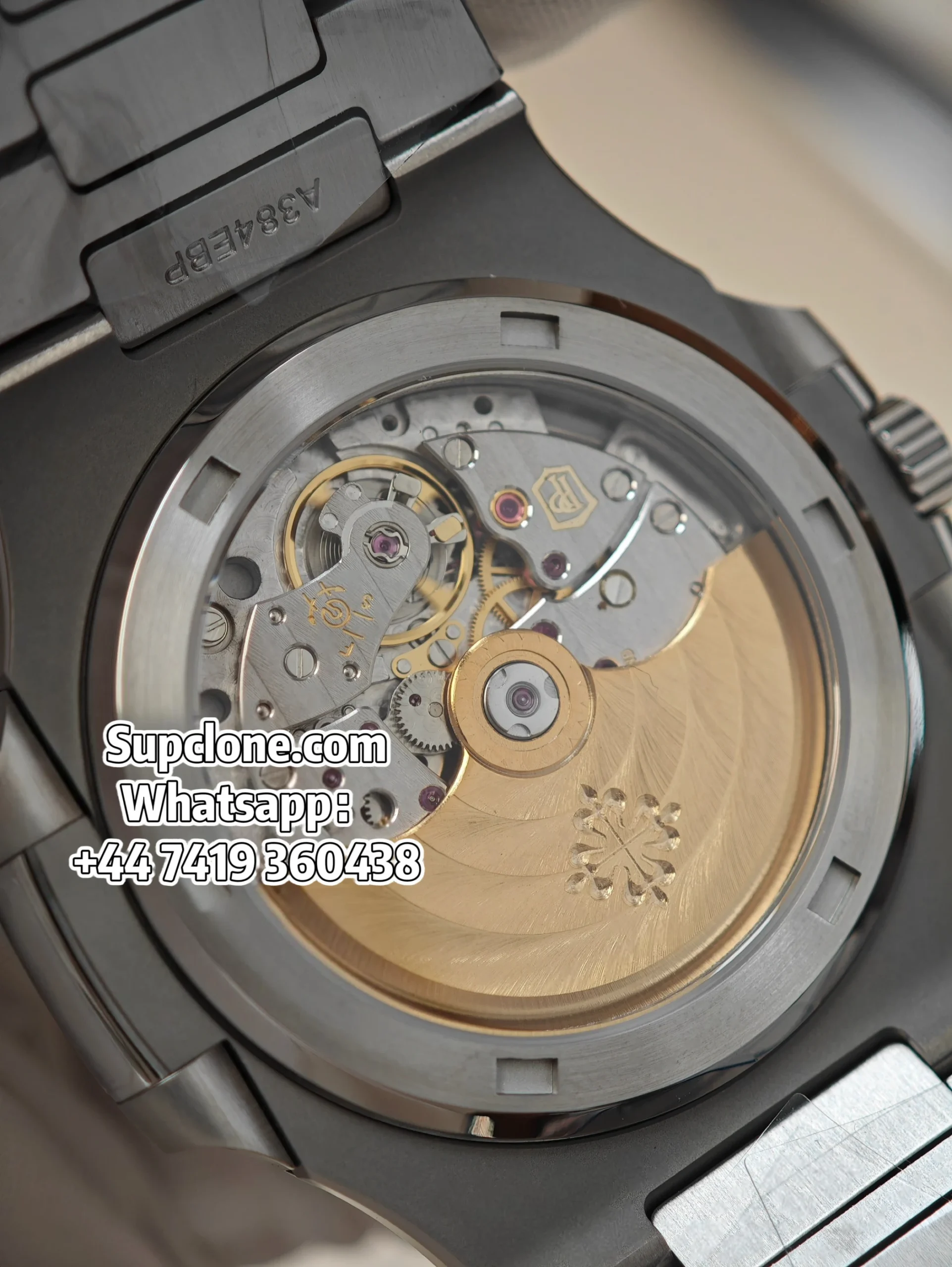 Patek Philippe Super Clone Nautilus 5711 Blue Dial 40MM (6) Patek Philippe Super Clone Nautilus 5711 Blue Dial 40MM