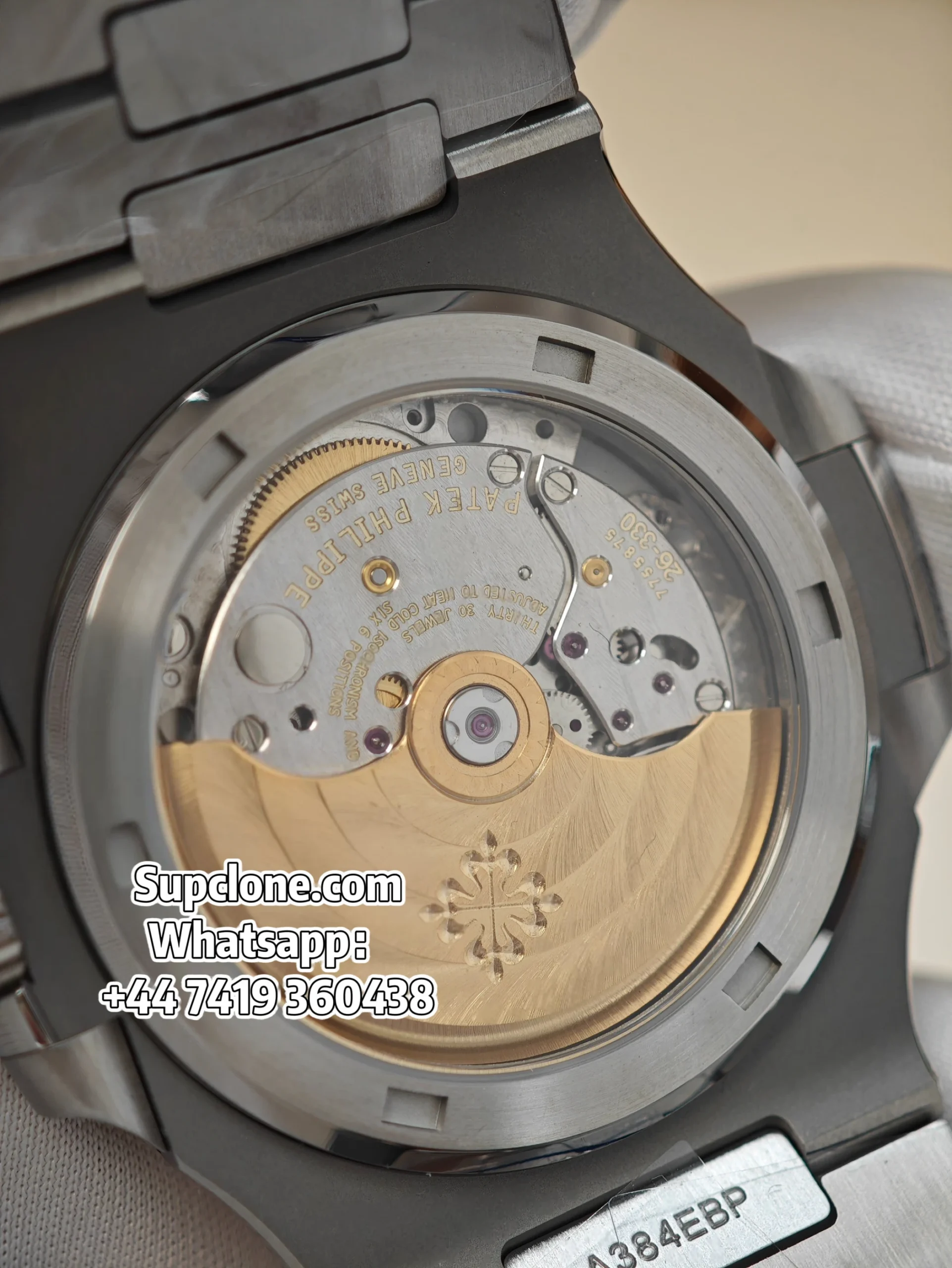 Patek Philippe Super Clone Nautilus 5711 Blue Dial 40MM (8) Patek Philippe Super Clone Nautilus 5711 Blue Dial 40MM