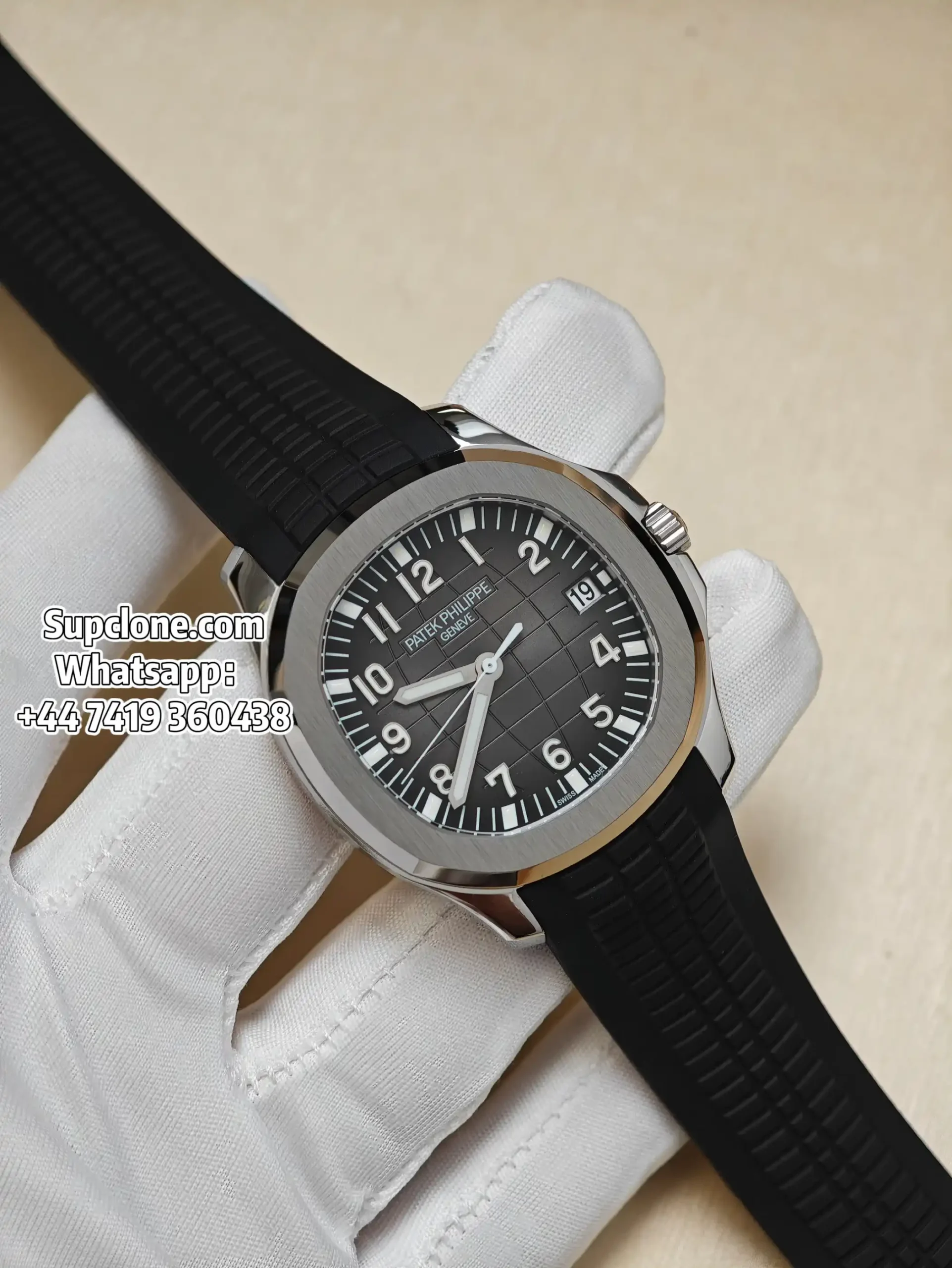 Patek Philippe Super Clone Watches Aquanaut 5167A-001 Black Dial 40mm (1) Patek Philippe Super Clone Watches Aquanaut 5167A-001 Black Dial 40mm