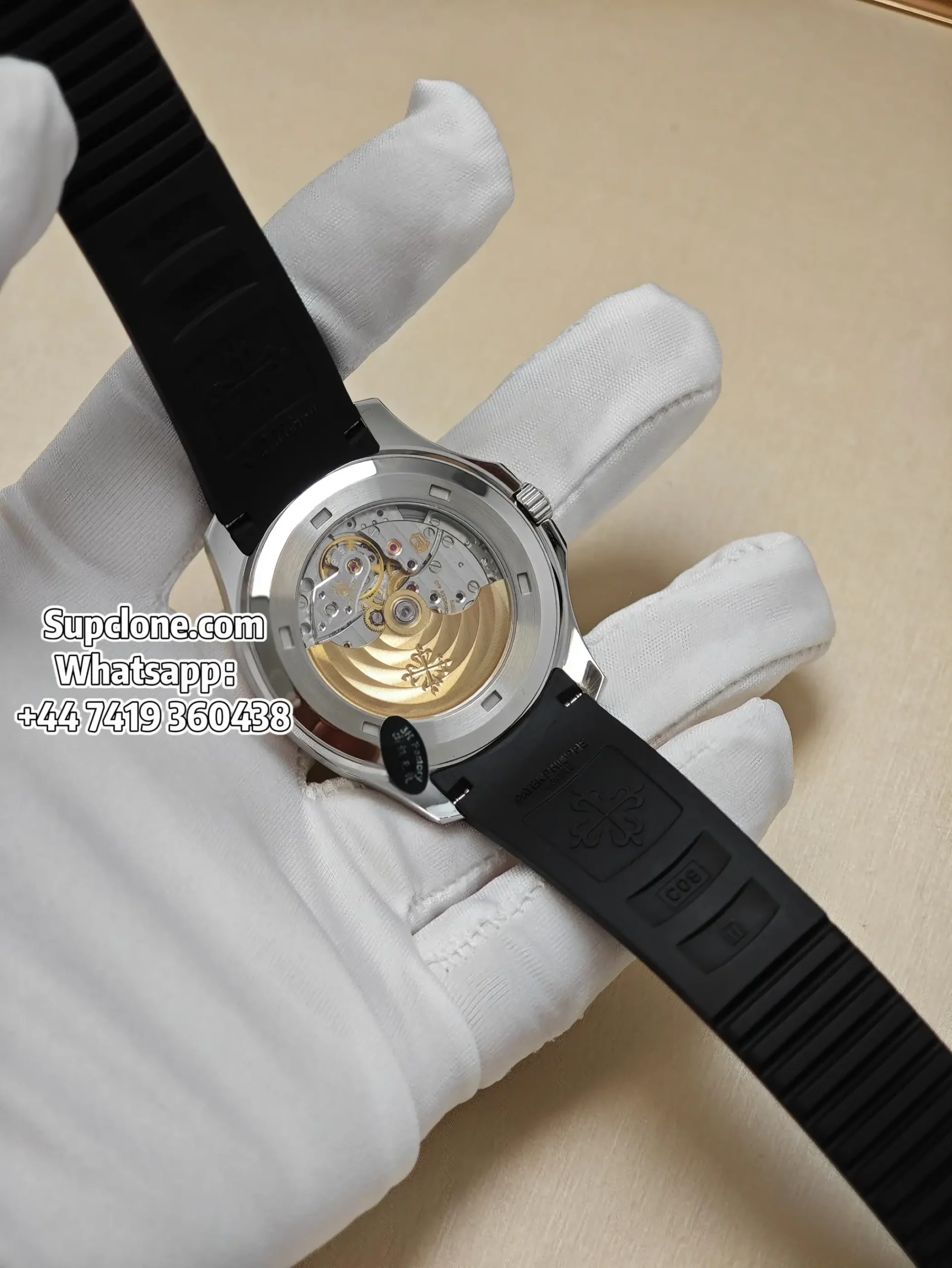 Patek Philippe Super Clone Watches Aquanaut 5167A-001 Black Dial 40mm (10) Patek Philippe Super Clone Watches Aquanaut 5167A-001 Black Dial 40mm