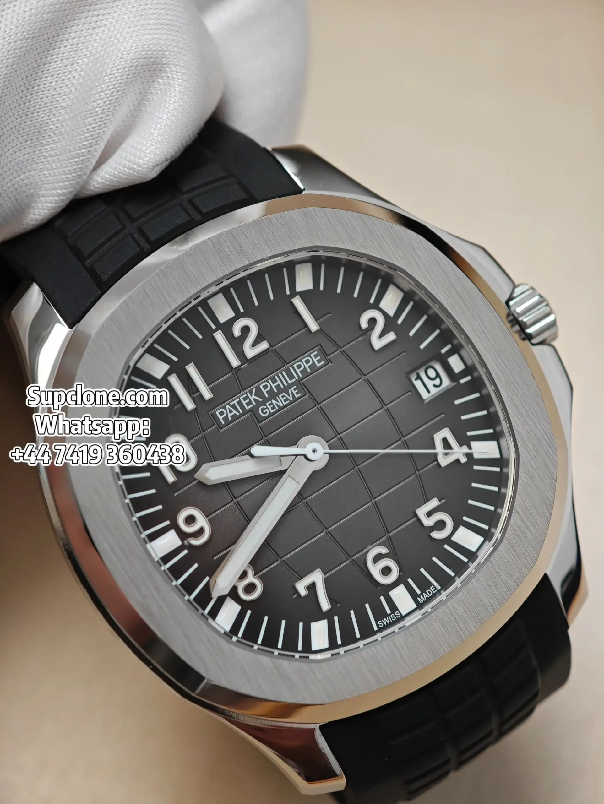 Patek Philippe Super Clone Watches Aquanaut 5167A-001 Black Dial 40mm (14) Patek Philippe Super Clone Watches Aquanaut 5167A-001 Black Dial 40mm